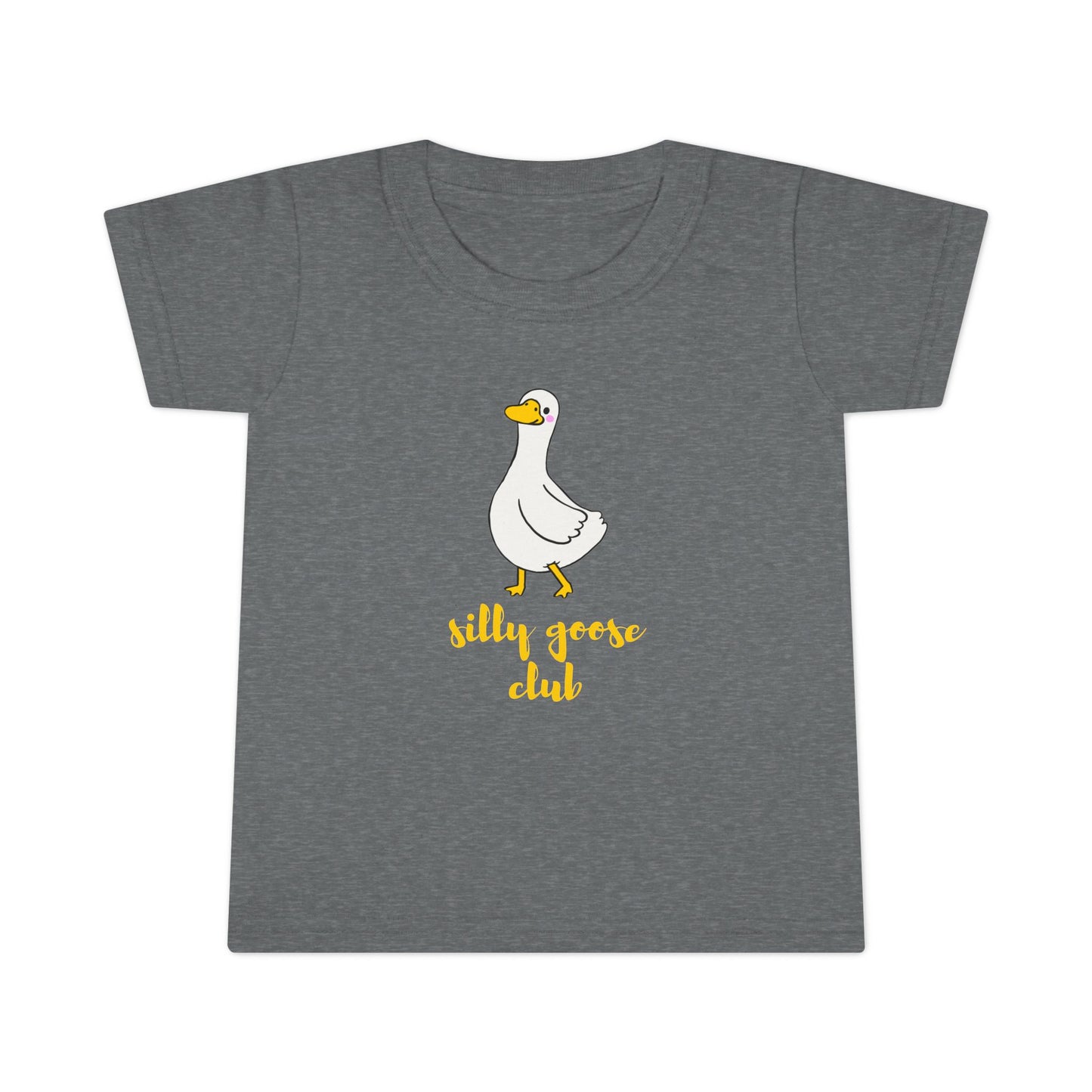 Toddler T-Shirt — Silly Goose Club Cute Cartoon Goose Kids Tee