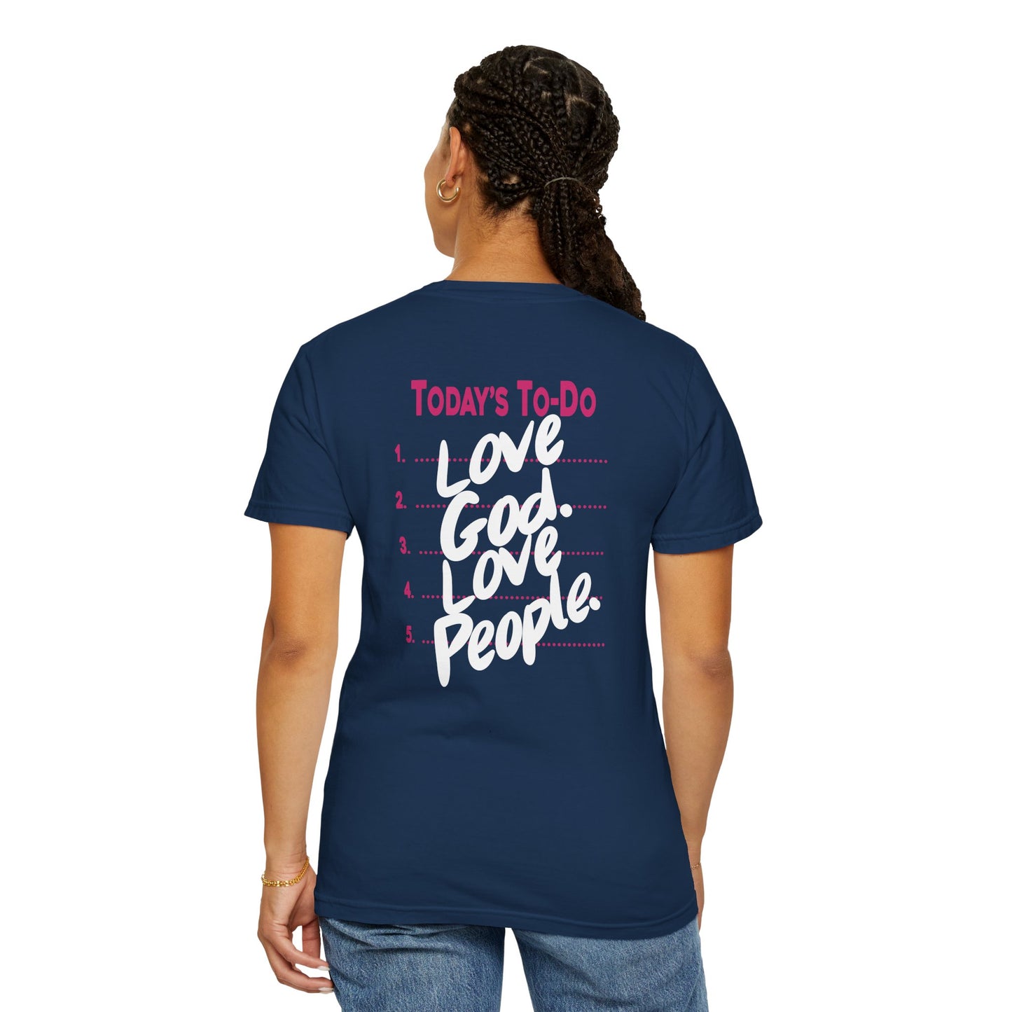Love God. Love People. T‑Shirt — Faith Graphic Tee