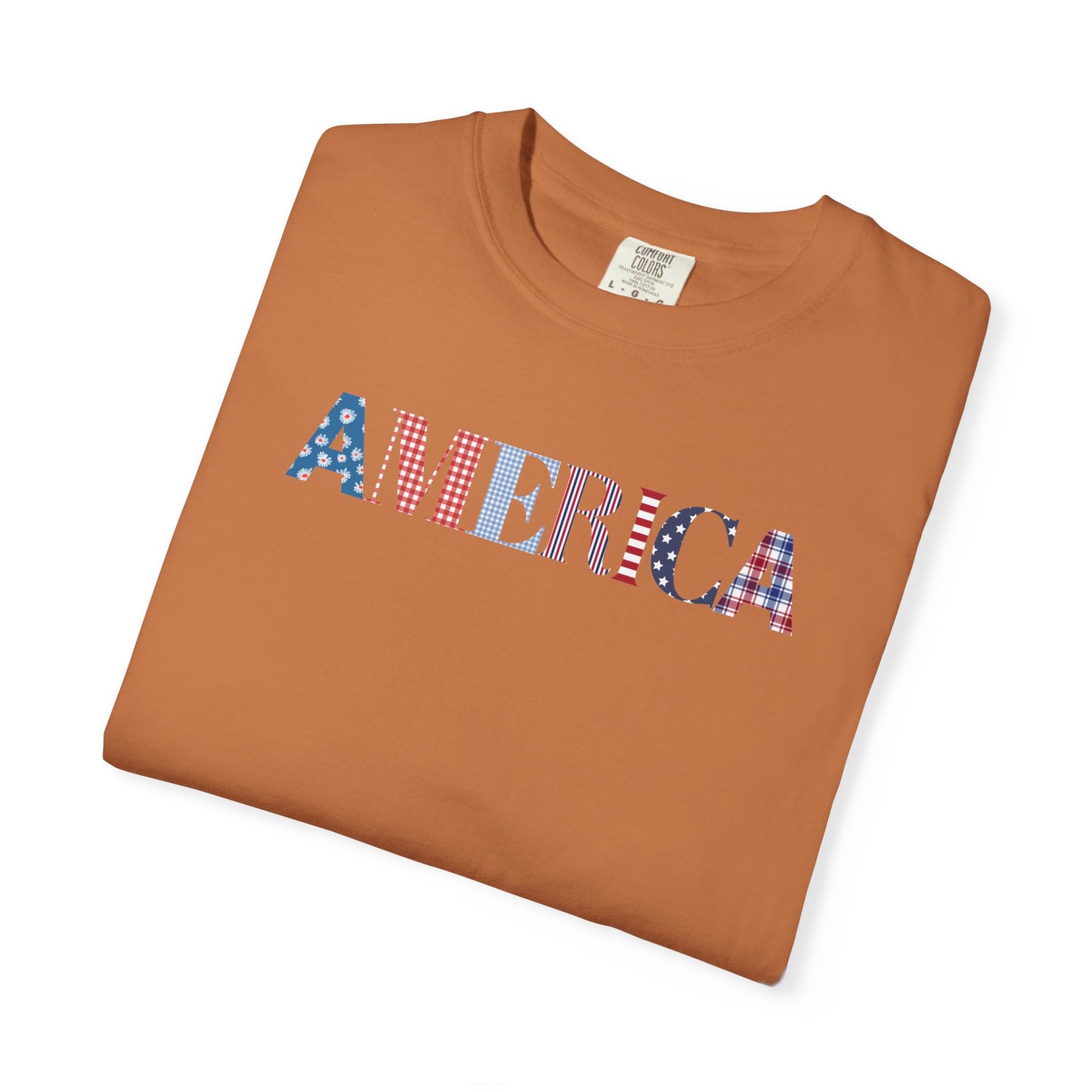 America Patriotic T-Shirt — Stars & Stripes Graphic Tee