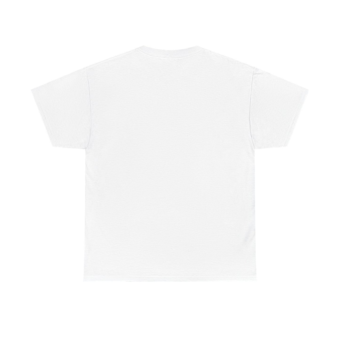 Floral Watercolor "Mimi" Striped Tee — Colorful Botanical Graphic T-Shirt