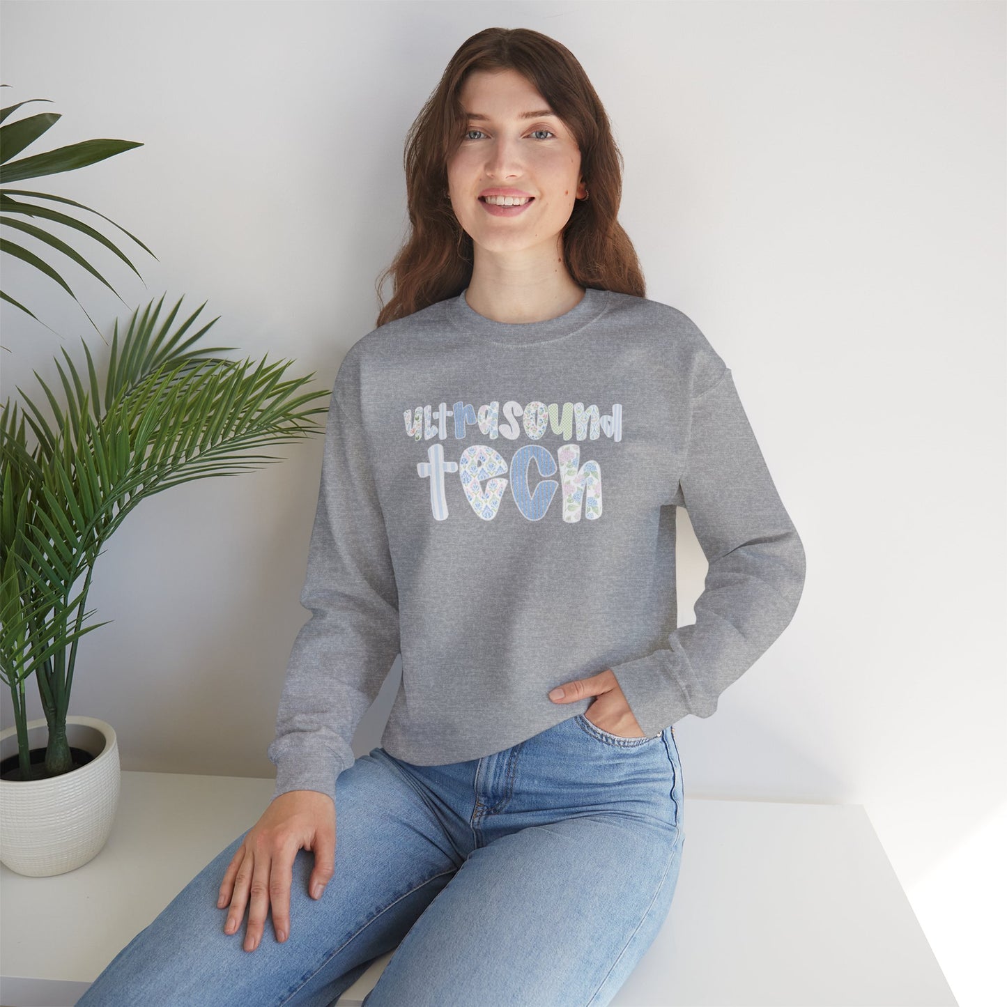 Ultrasound Tech Crewneck Sweatshirt