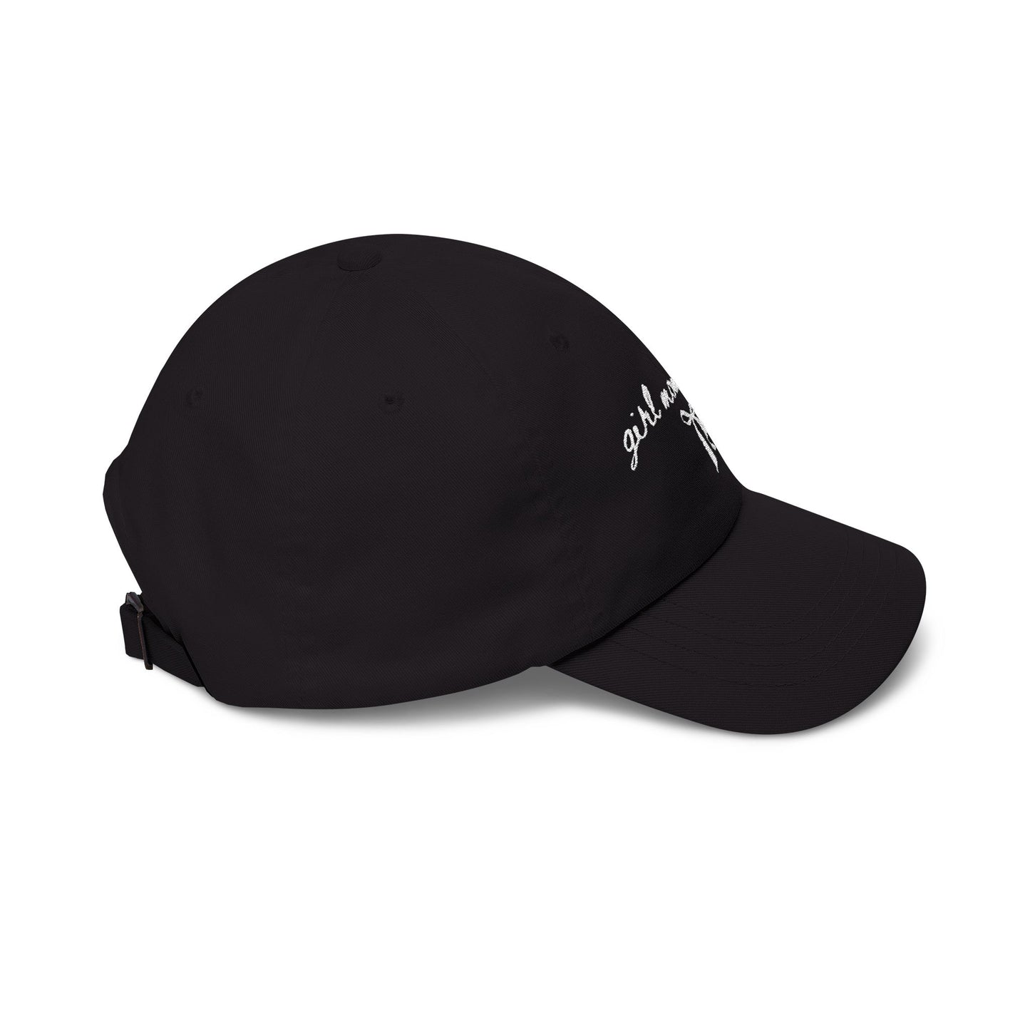 Girl Mom Club Dad Cap — Embroidered Mom Hat for New Moms & Gifts