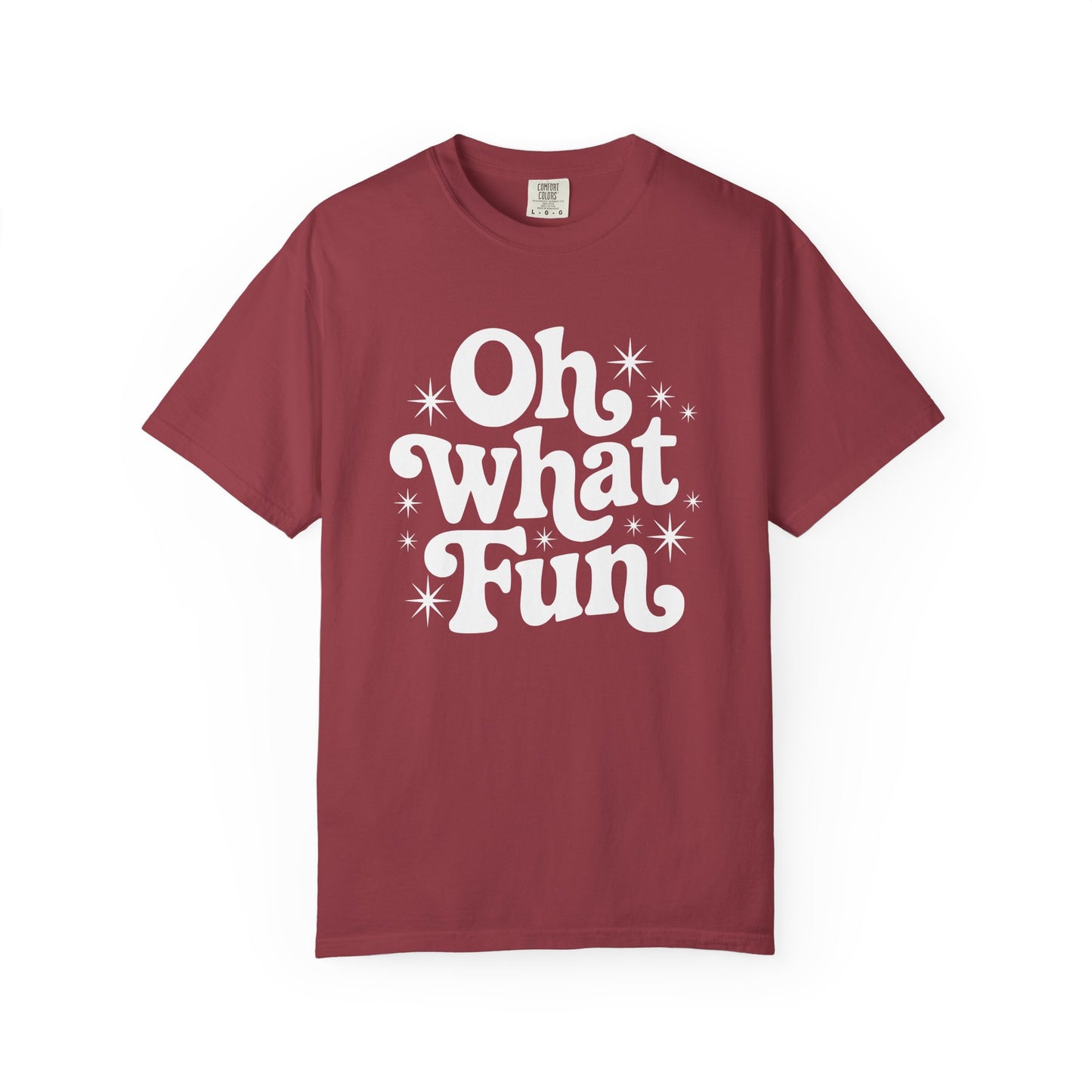 Oh What Fun Comfort Colors T-shirt