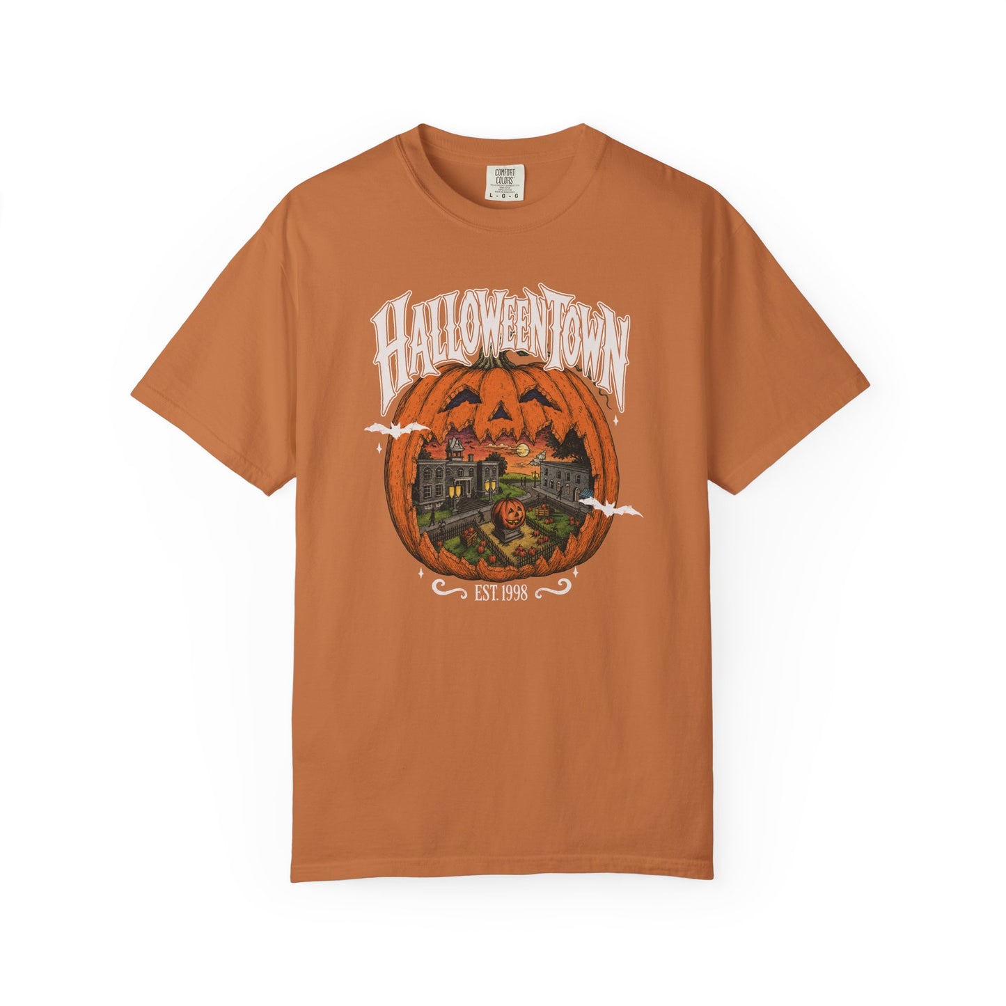Halloween Town Pumpkin Graphic T-Shirt