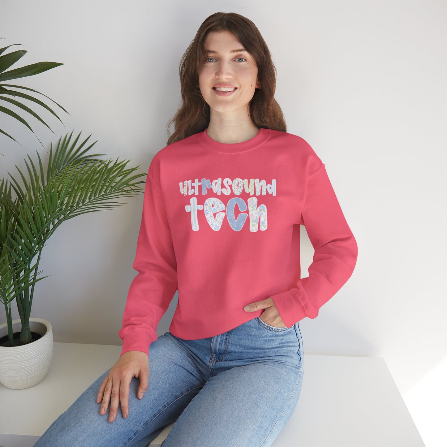 Ultrasound Tech Crewneck Sweatshirt