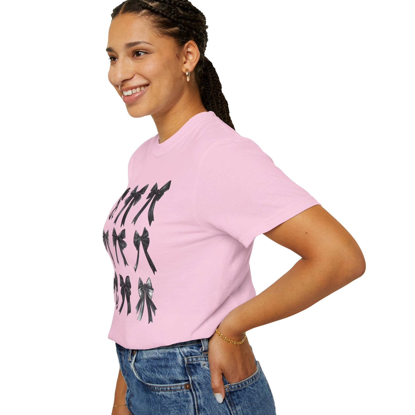 Black Bows Comfort Colors Tee