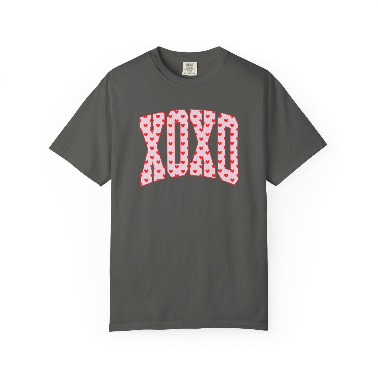 XOXO Heart Print T-Shirt