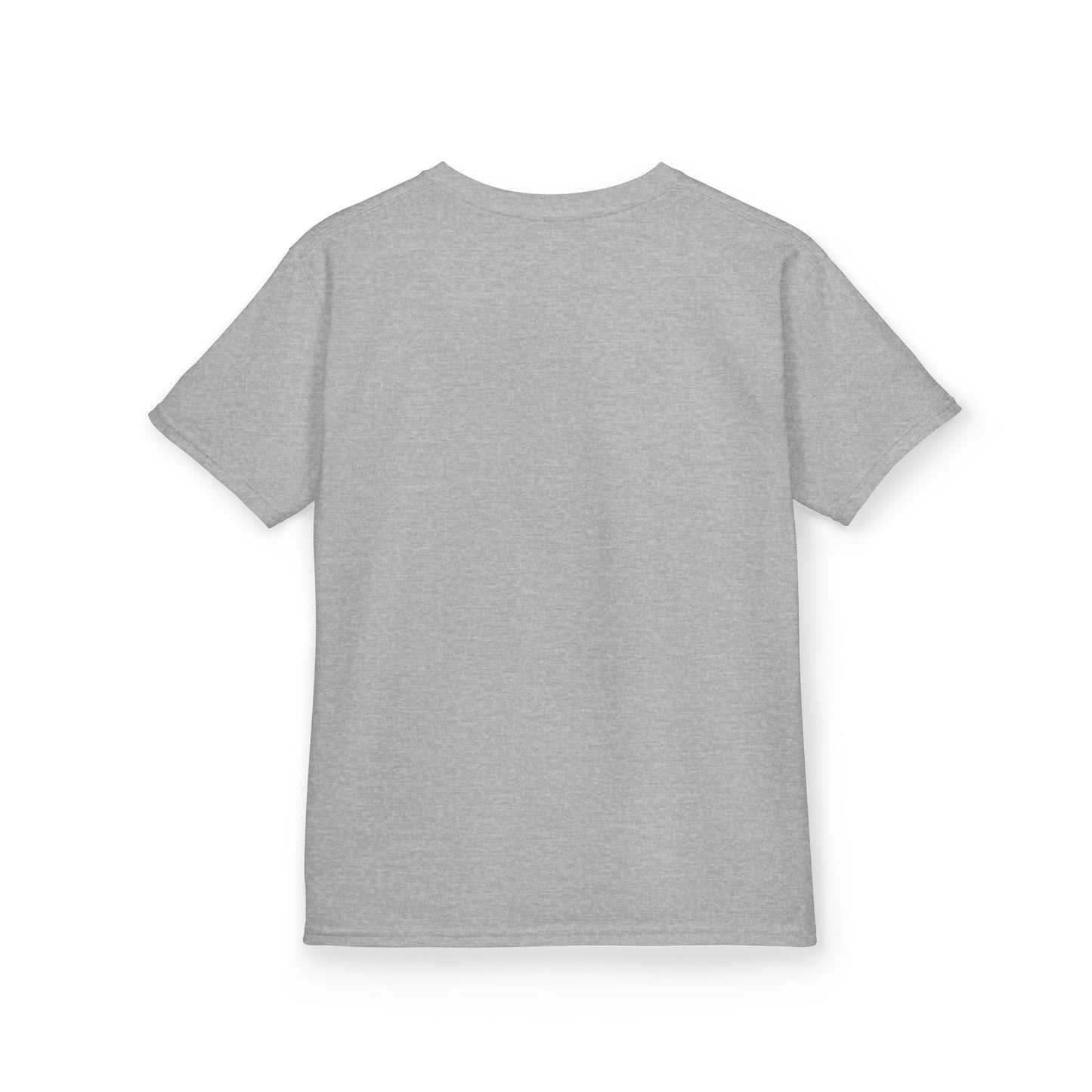 Kids Tee — Cowboy on Horse Holding American Flag (Patriotic Western Shirt)