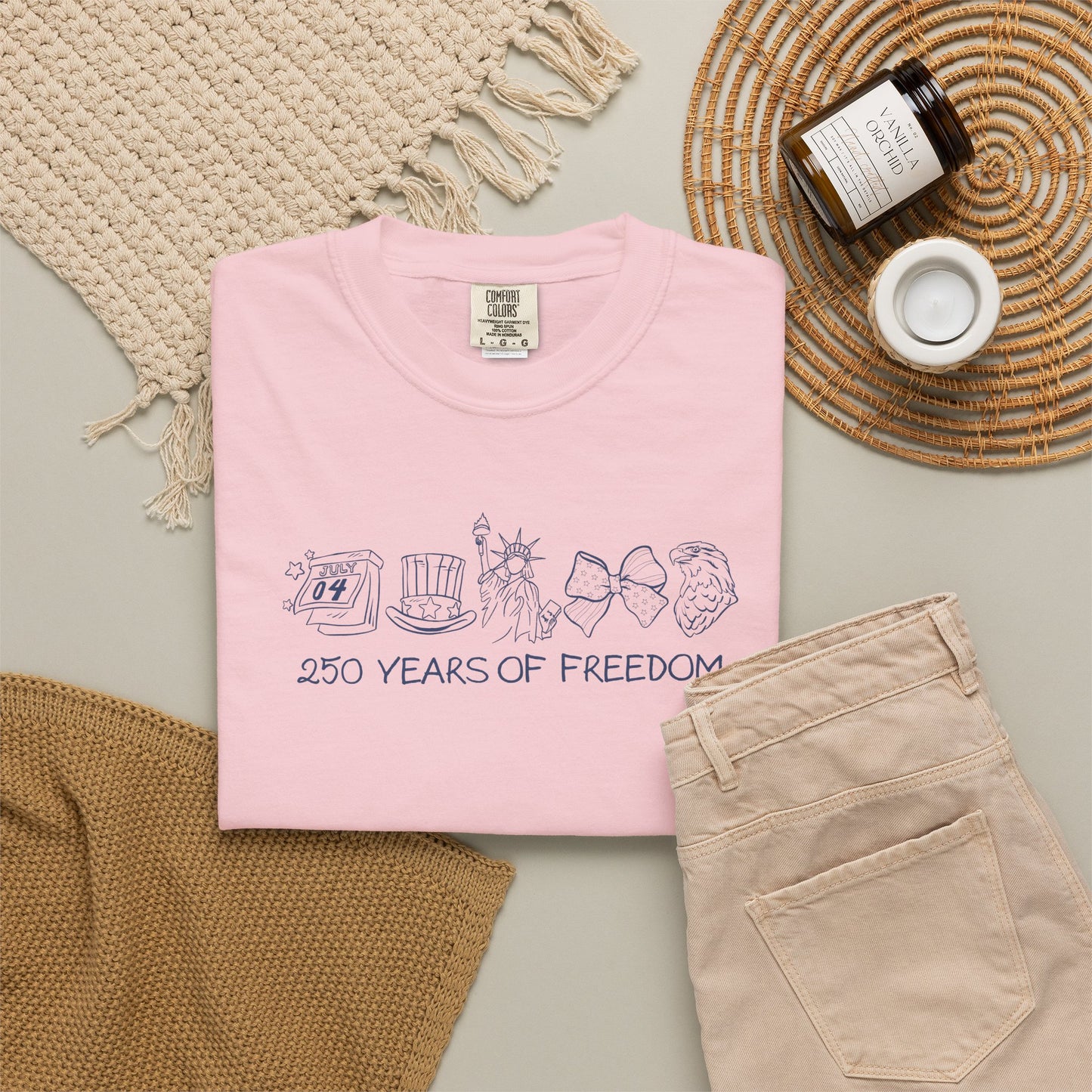 250 Years of Freedom Graphic T‑Shirt
