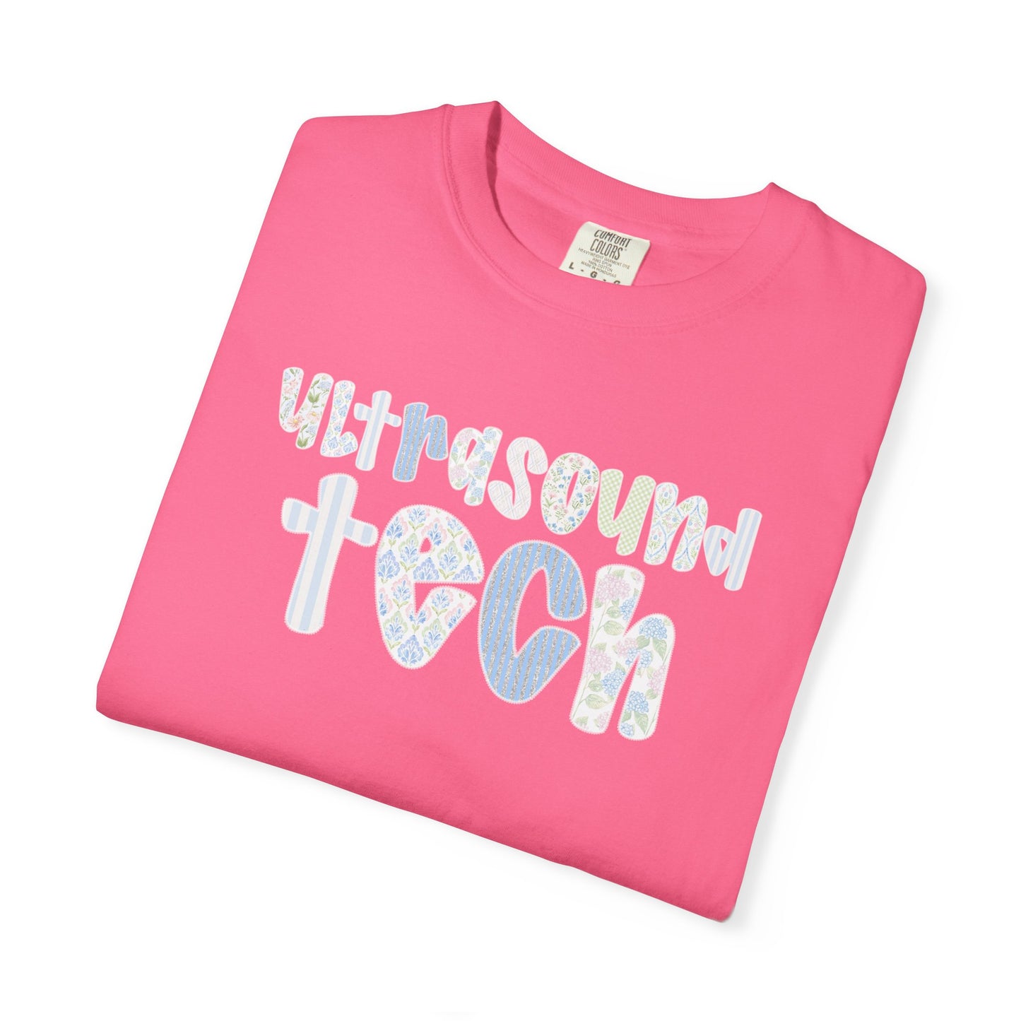 Ultrasound Tech T-Shirt — Cute Pastel Medical Sonographer Tee