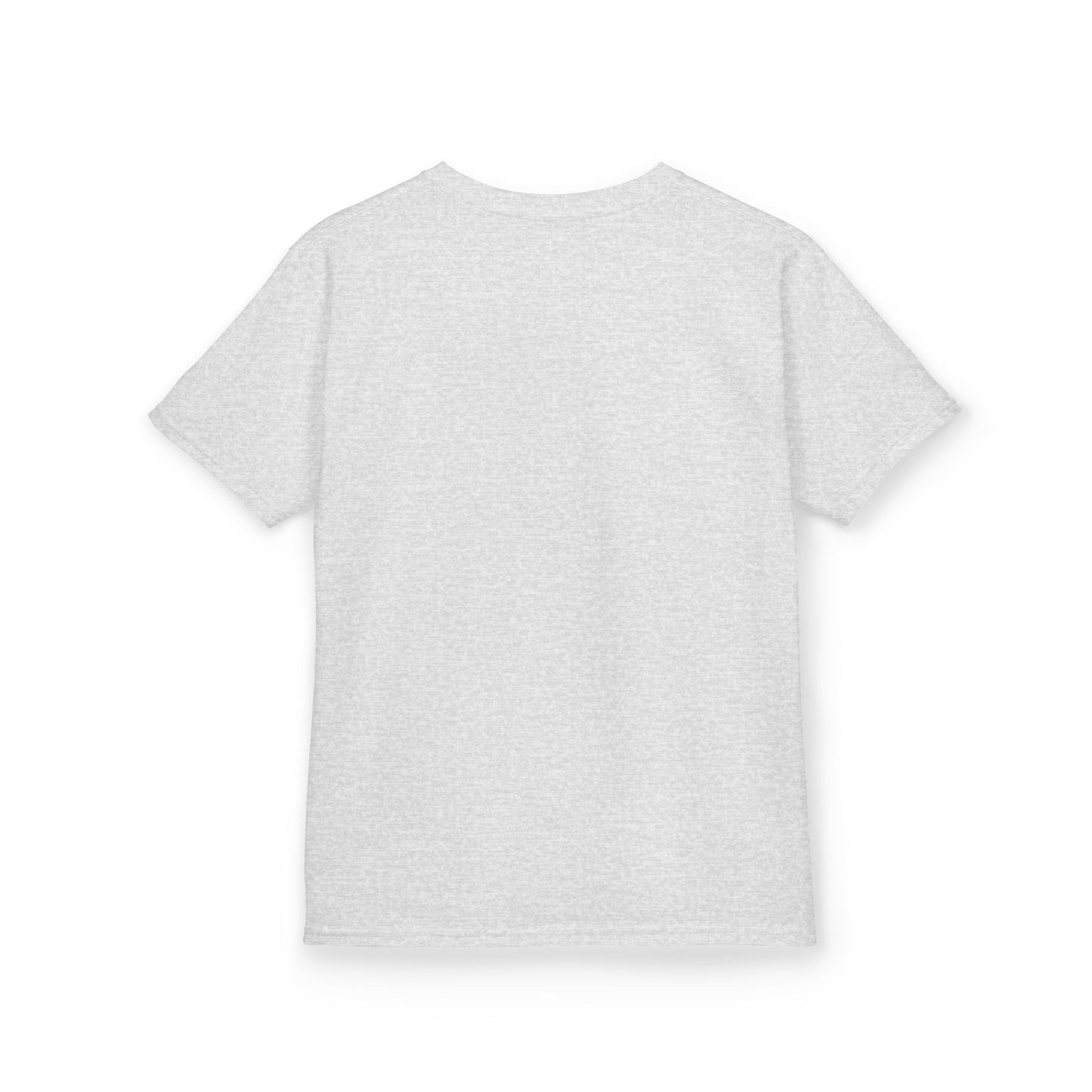 Kids Ghost Stamp Tee — Cute Pastel Halloween Graphic Shirt