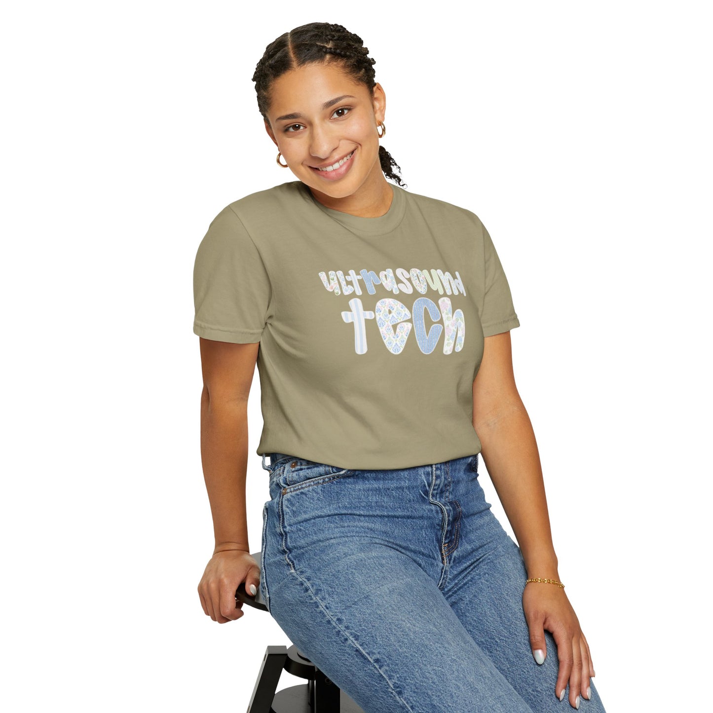 Ultrasound Tech T-Shirt — Cute Pastel Medical Sonographer Tee