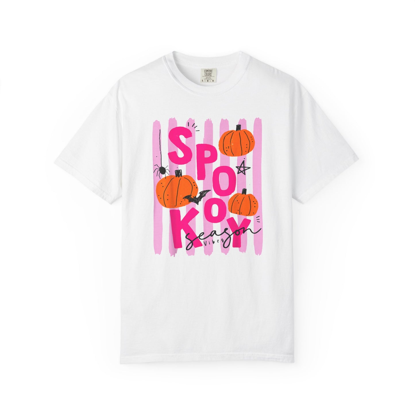 Spooky Season Vibes Pumpkin Tee