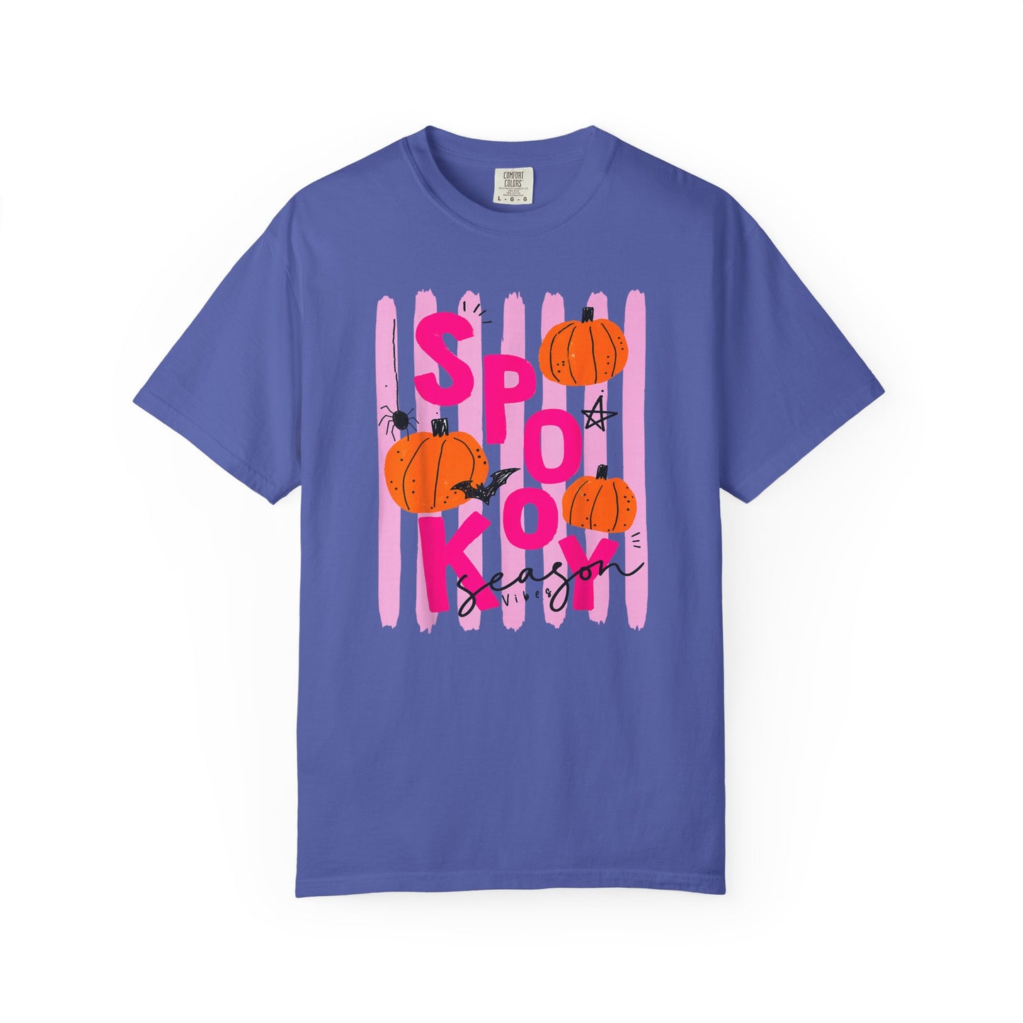 Spooky Season Vibes Pumpkin Tee