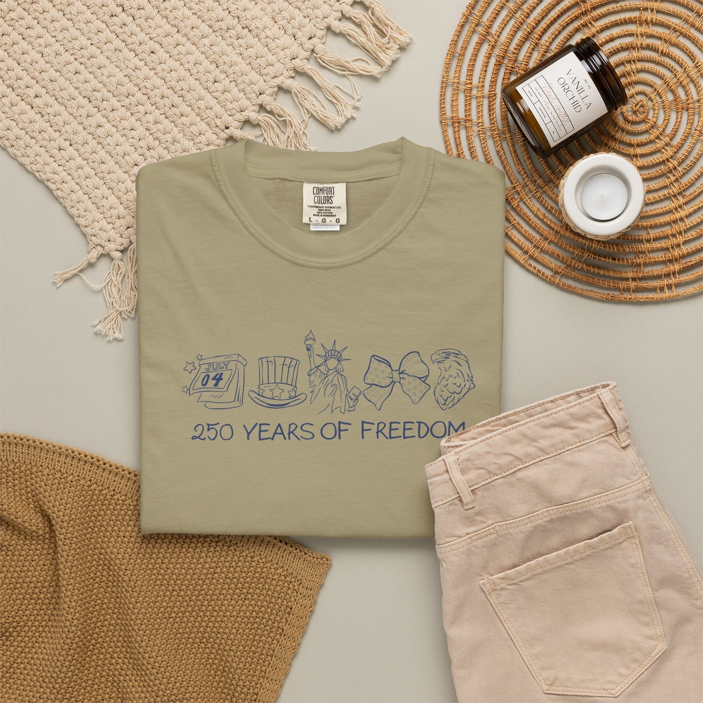 250 Years of Freedom Graphic T‑Shirt