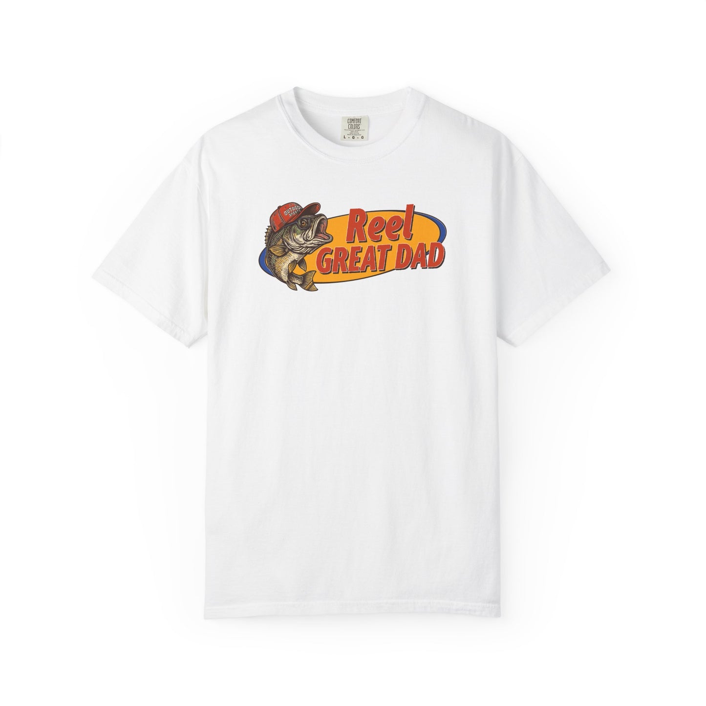 Reel Great Dad T-Shirt – Fishing Dad Graphic Tee