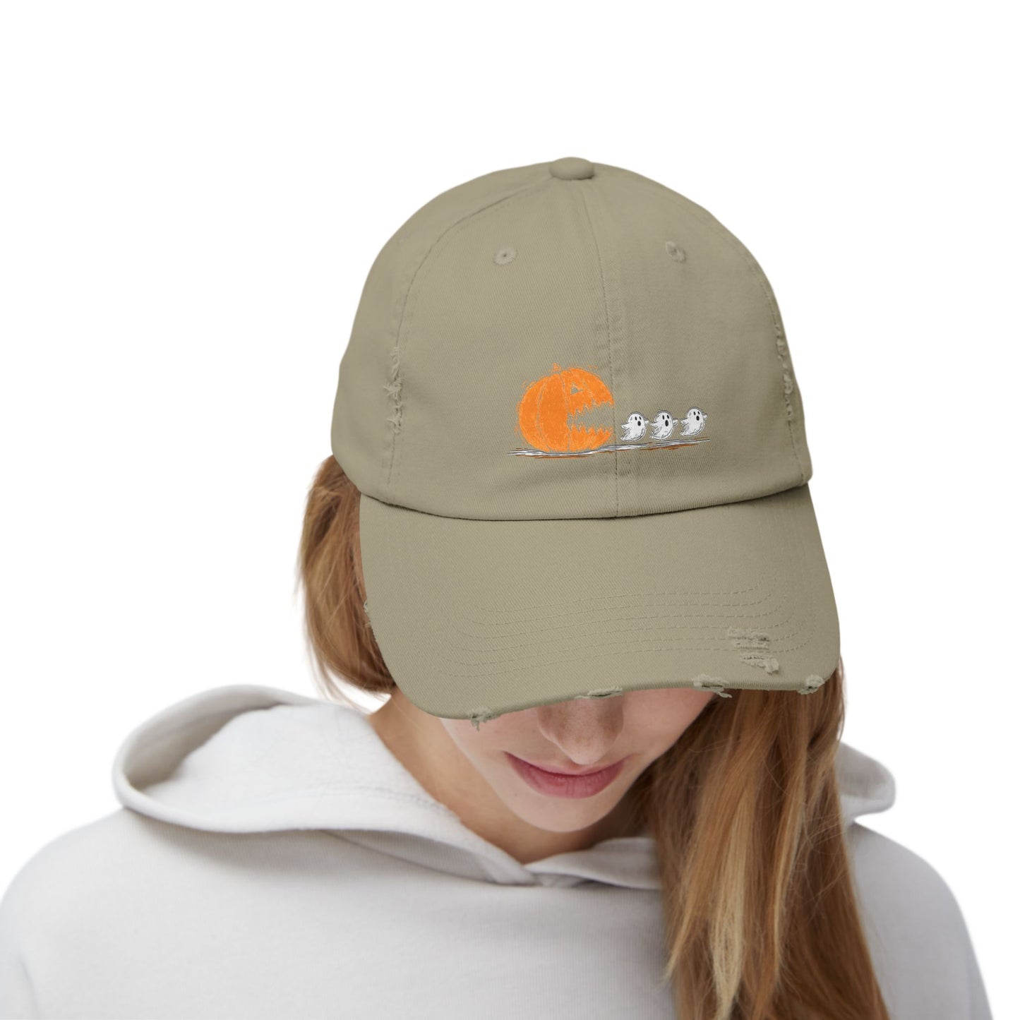 Pumpkin & Ghost Hat