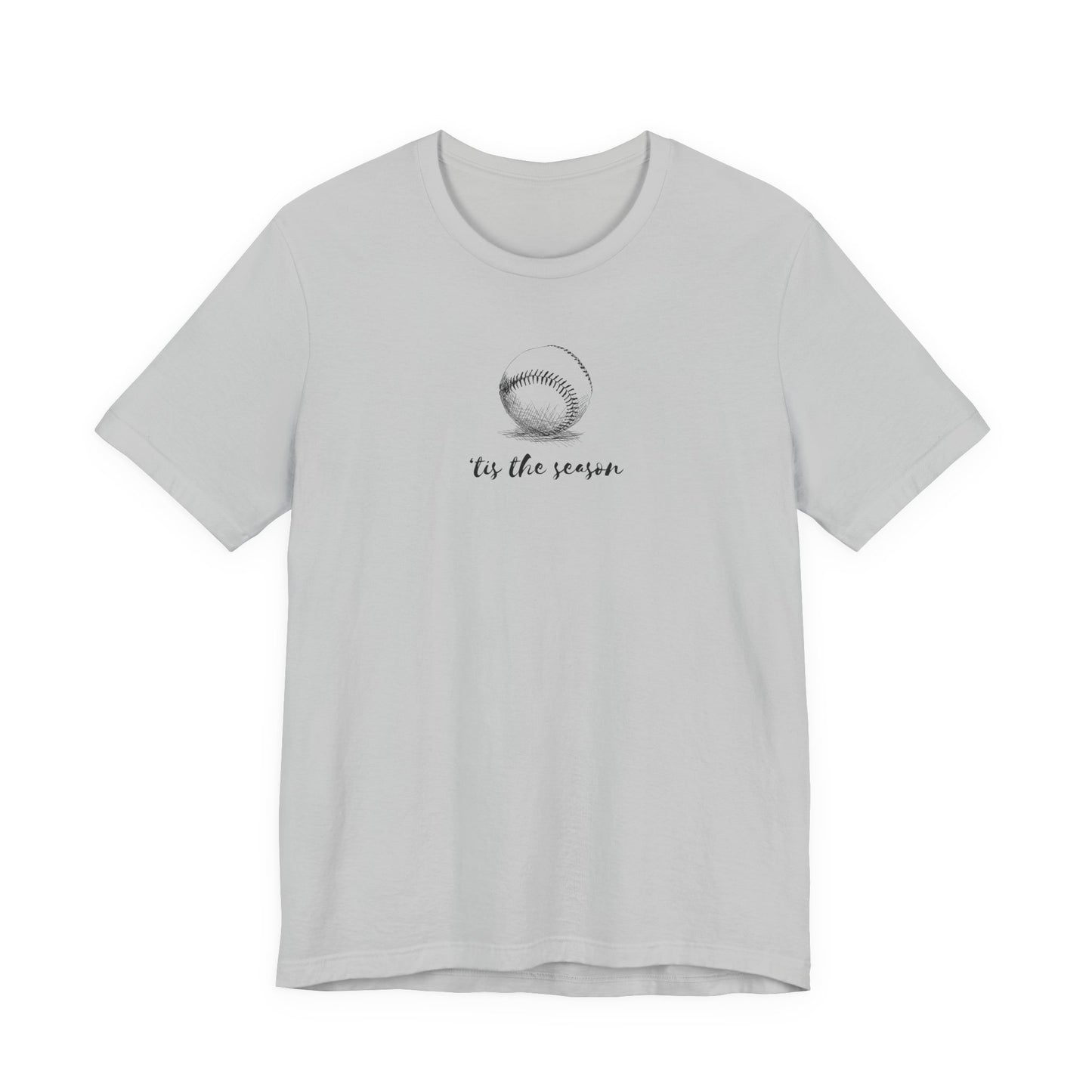 T-Shirt — 'Tis the Season' Minimal Baseball Tee