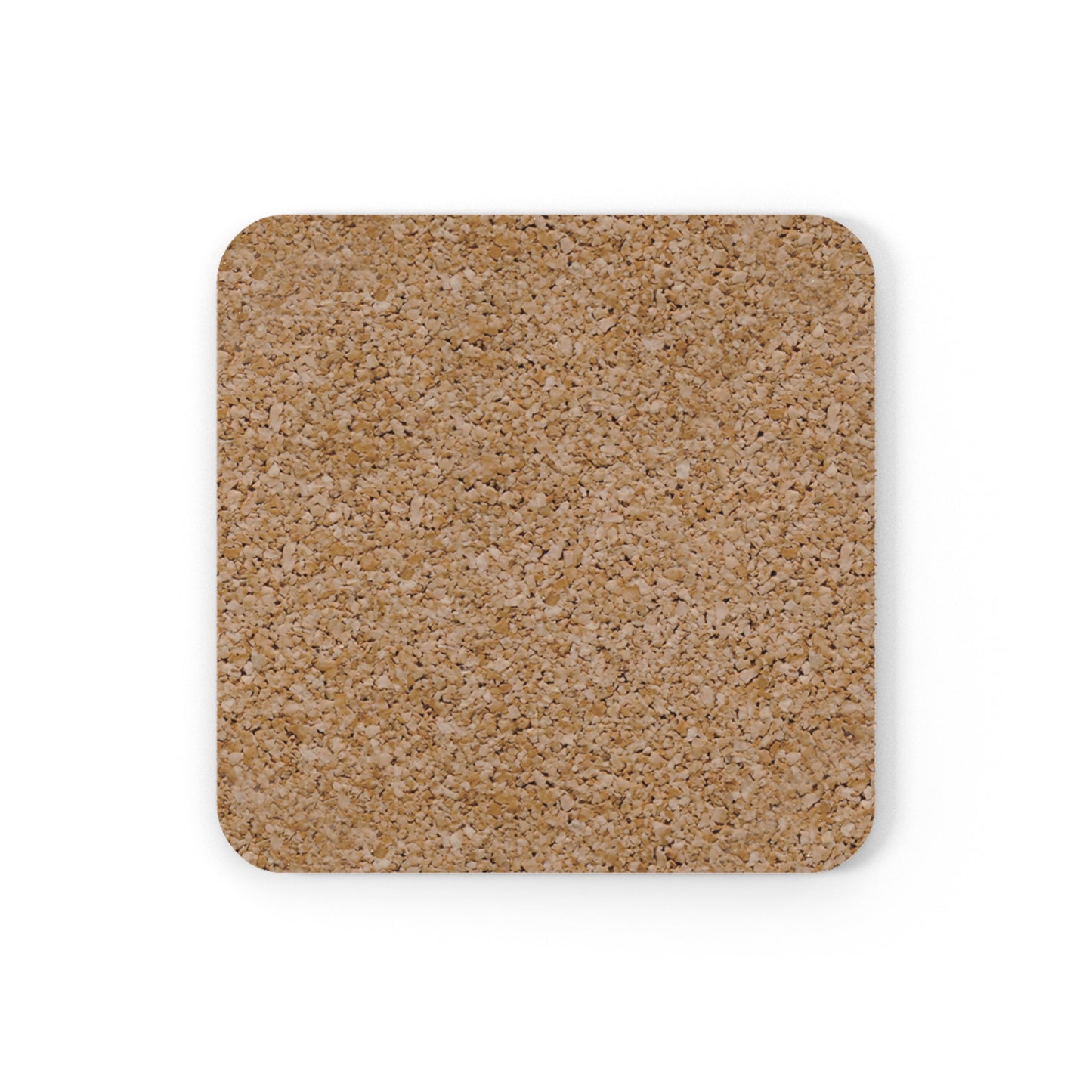 Patriotic Cowboy Coaster — American Flag Horse & Rider Cork Back