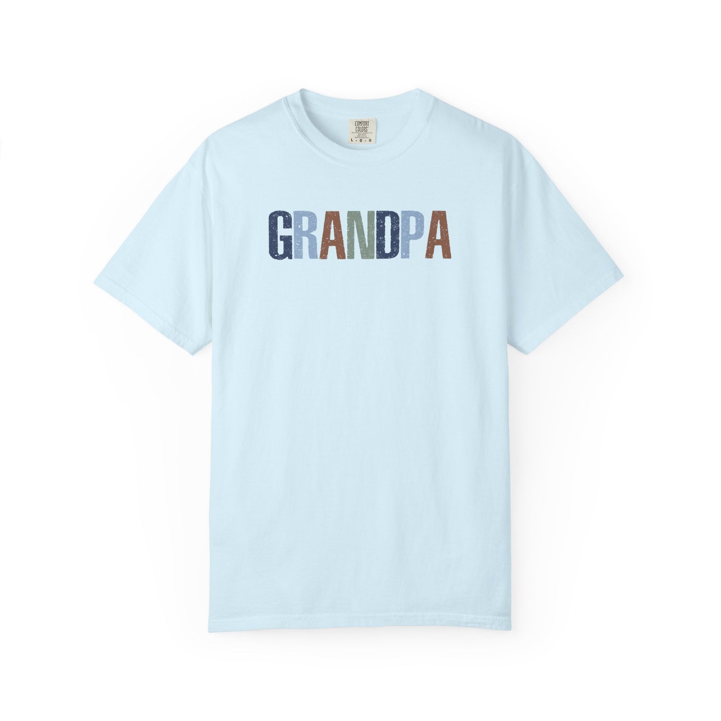 Grandpa Vintage Lettering T-Shirt — Comfortable Dad/Grandparent Gift for Father's Day