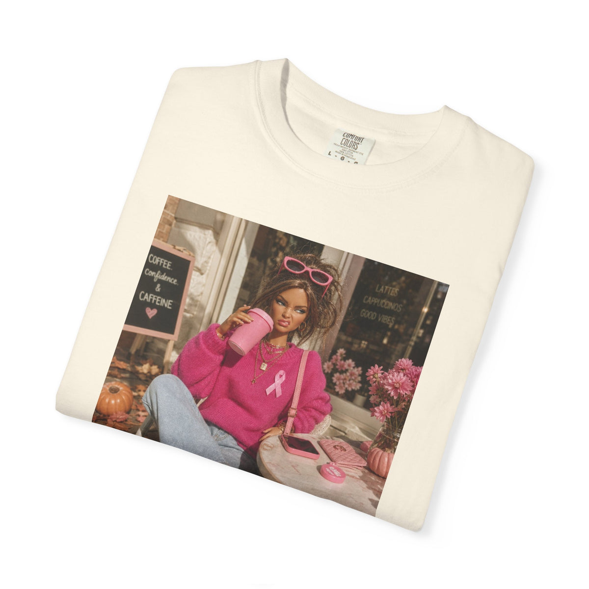 Breast Cancer Awareness T-Shirt — "Check Your Boobs, Babe" Retro Pink Ribbon Tee