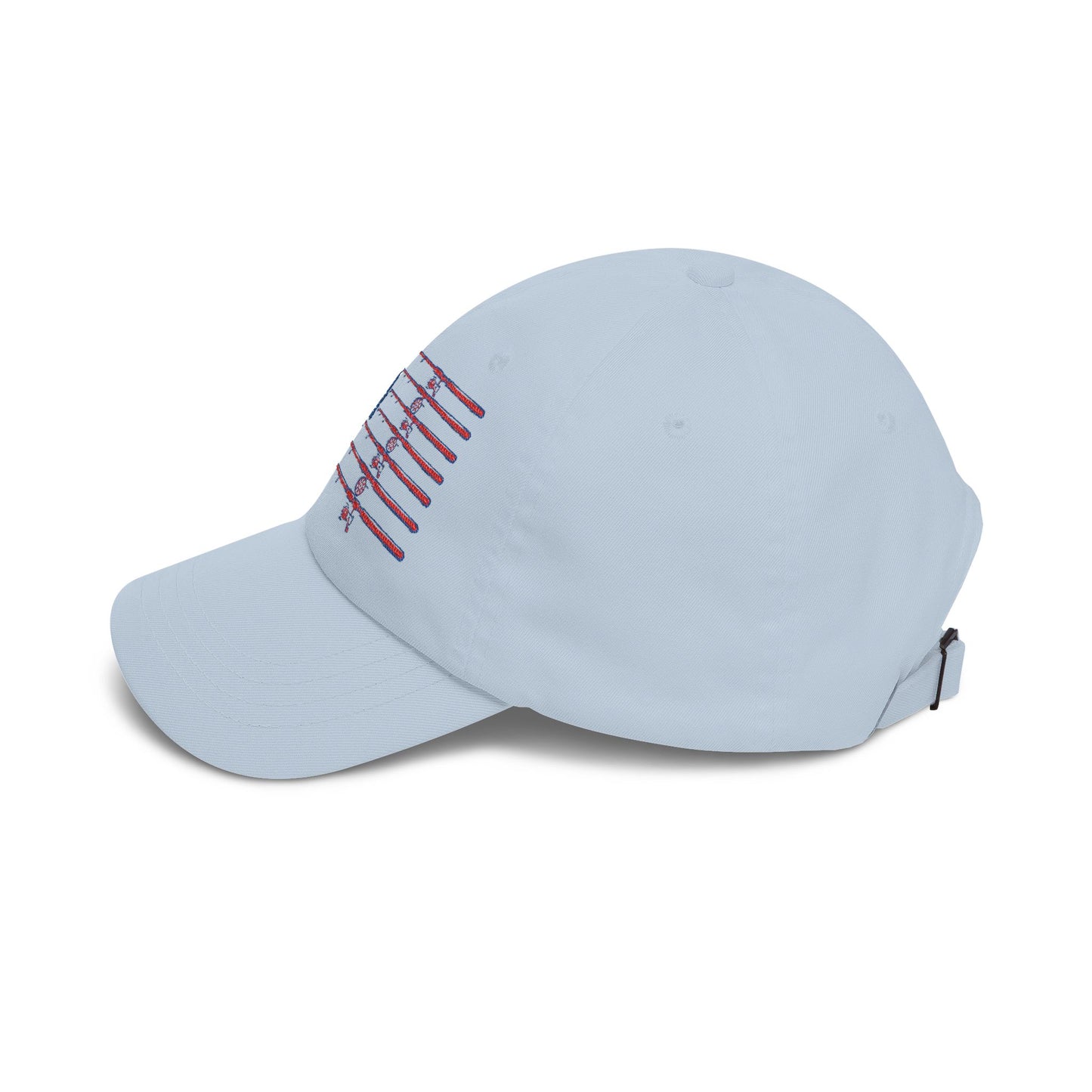 Dad Cap — Distressed American Flag Embroidered Baseball Hat