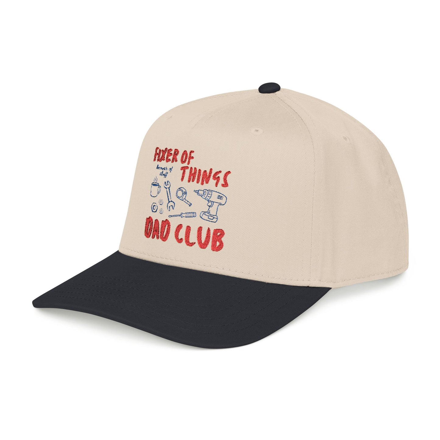 Dad "Fixer of Things" Mid Profile Baseball Cap