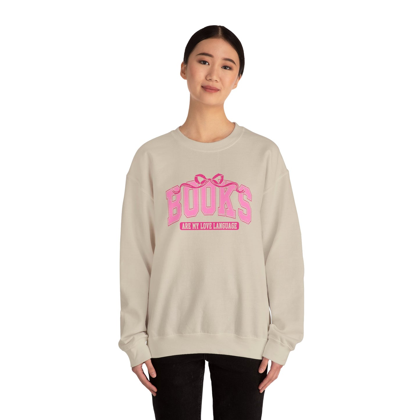 Books Are My Love Language Sweatshirt
