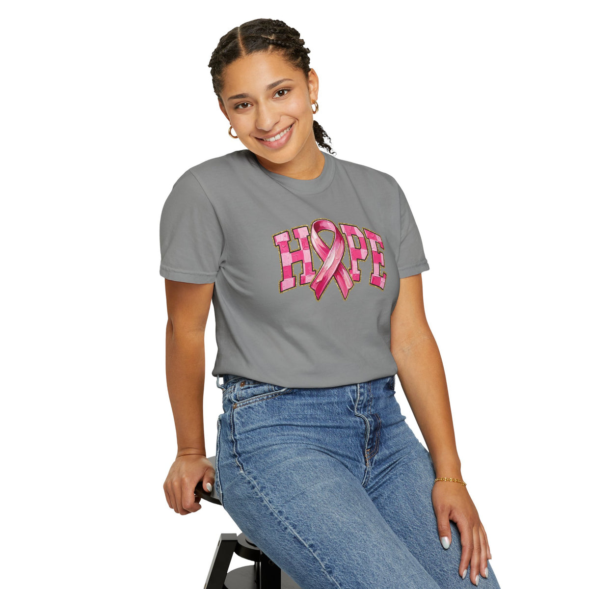 Hope Ribbon T-Shirt — Breast Cancer Awareness Tee