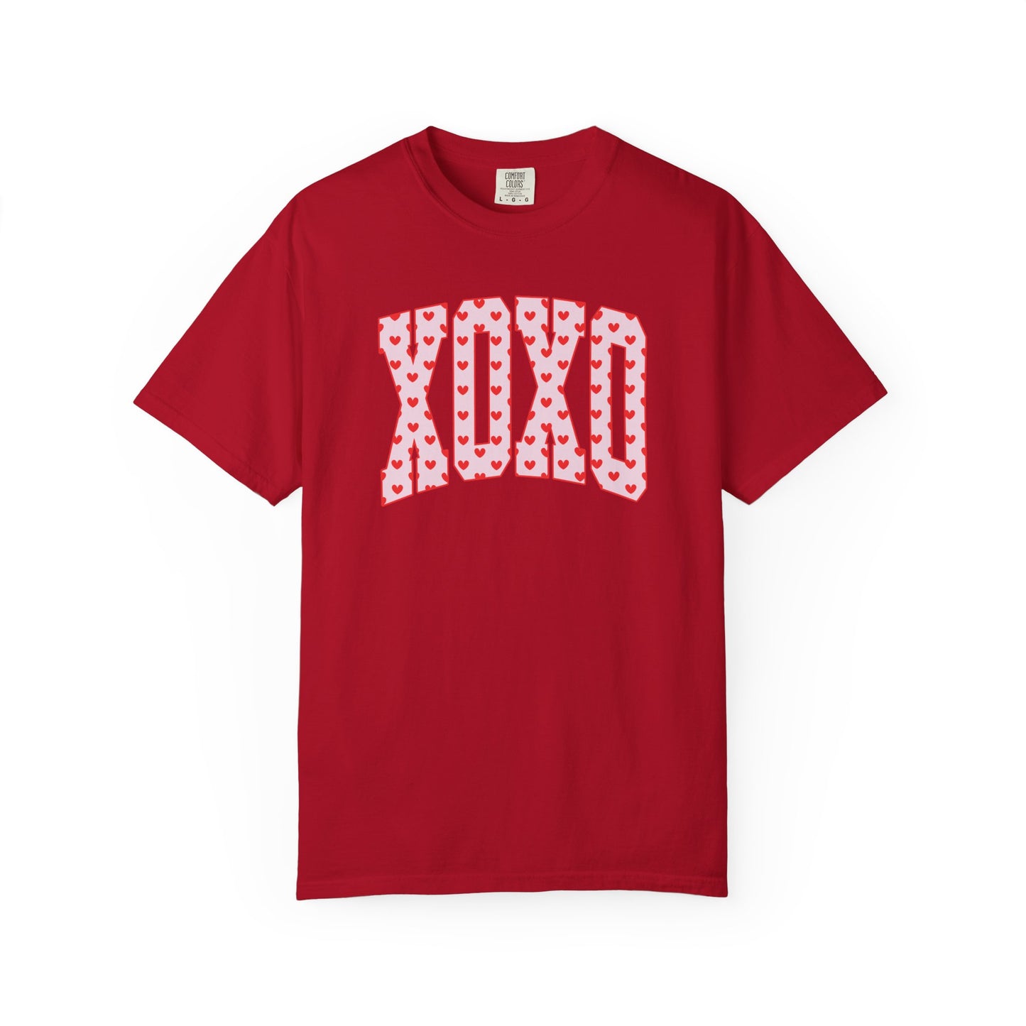 XOXO Heart Print T-Shirt