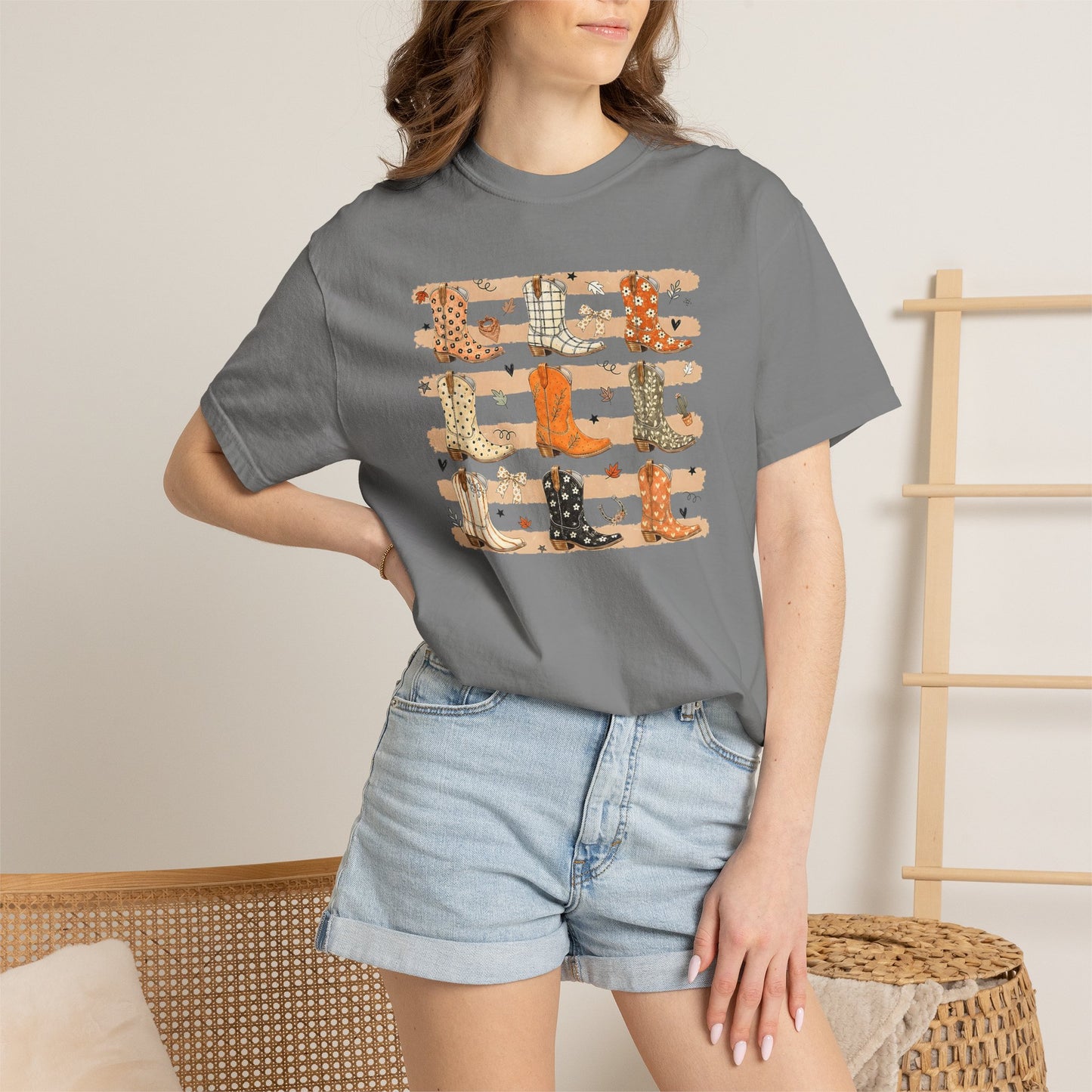 Playful Fall Boots T-Shirt