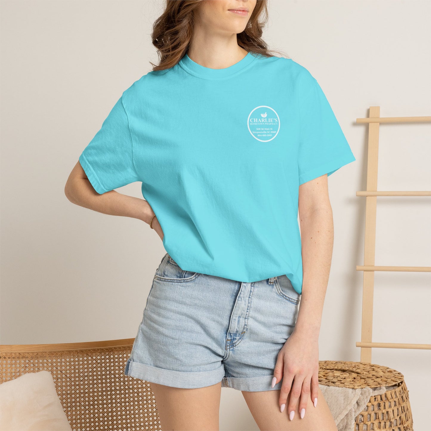 Pharmacy Logo T-Shirt — Charlie’s Hometown Pharmacy Logo Tee