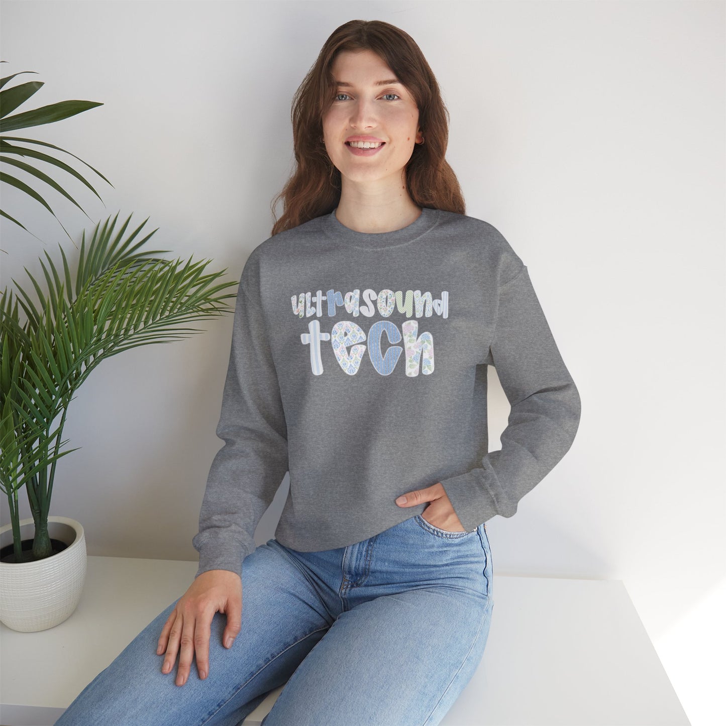Ultrasound Tech Crewneck Sweatshirt