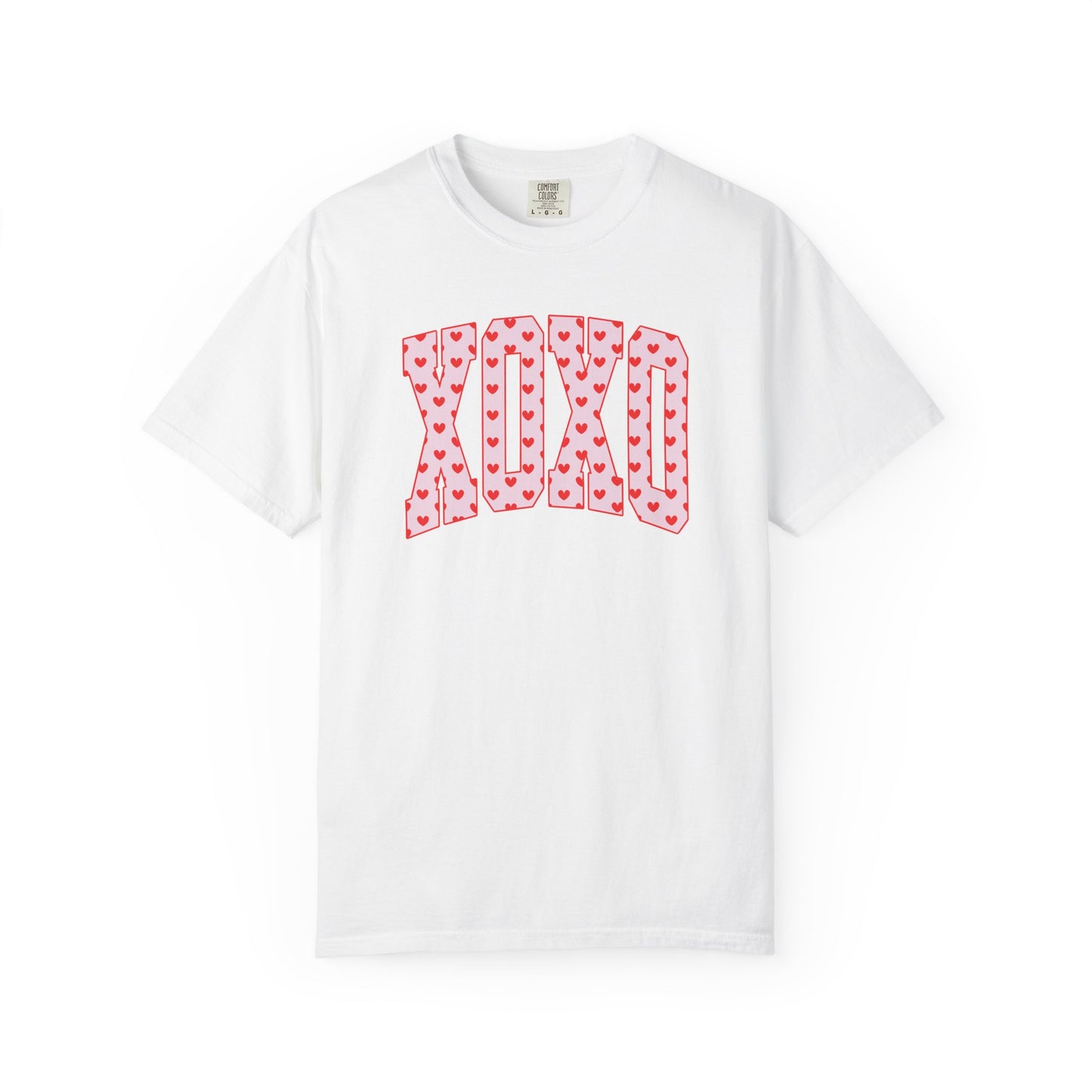 XOXO Heart Print T-Shirt