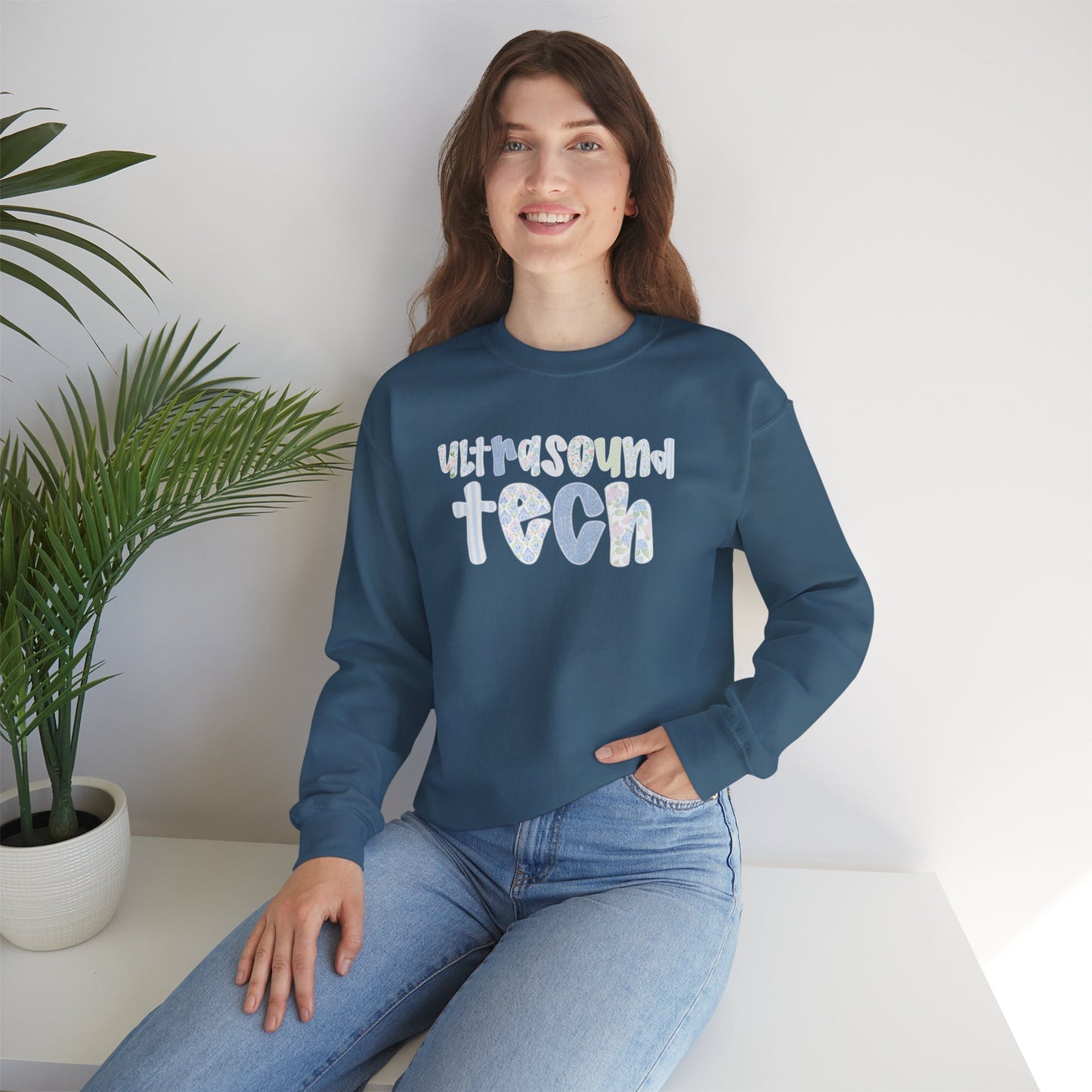 Ultrasound Tech Crewneck Sweatshirt