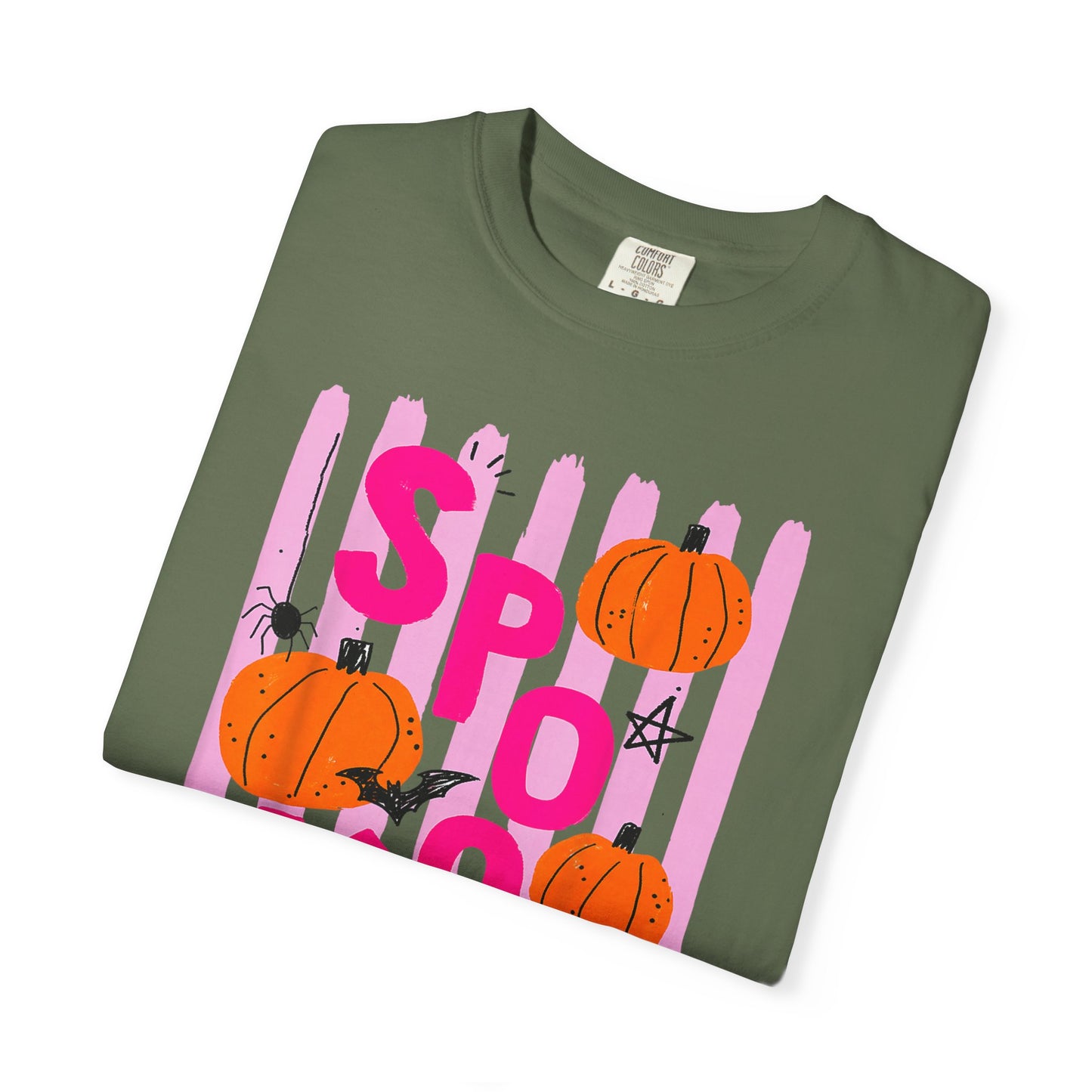 Spooky Season Vibes Pumpkin Tee