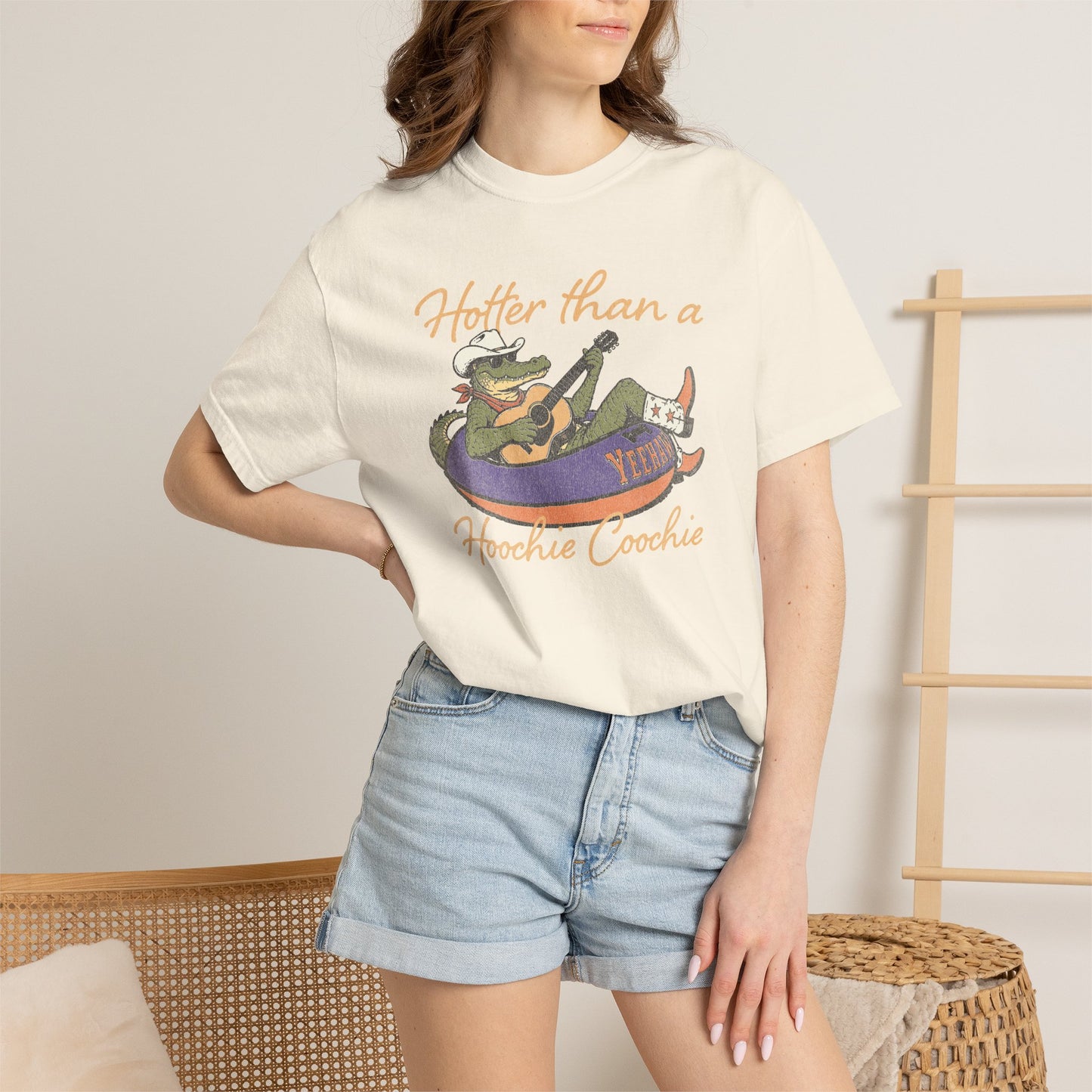 “Hotter Than a Hoochie Coochie” Graphic T-Shirt