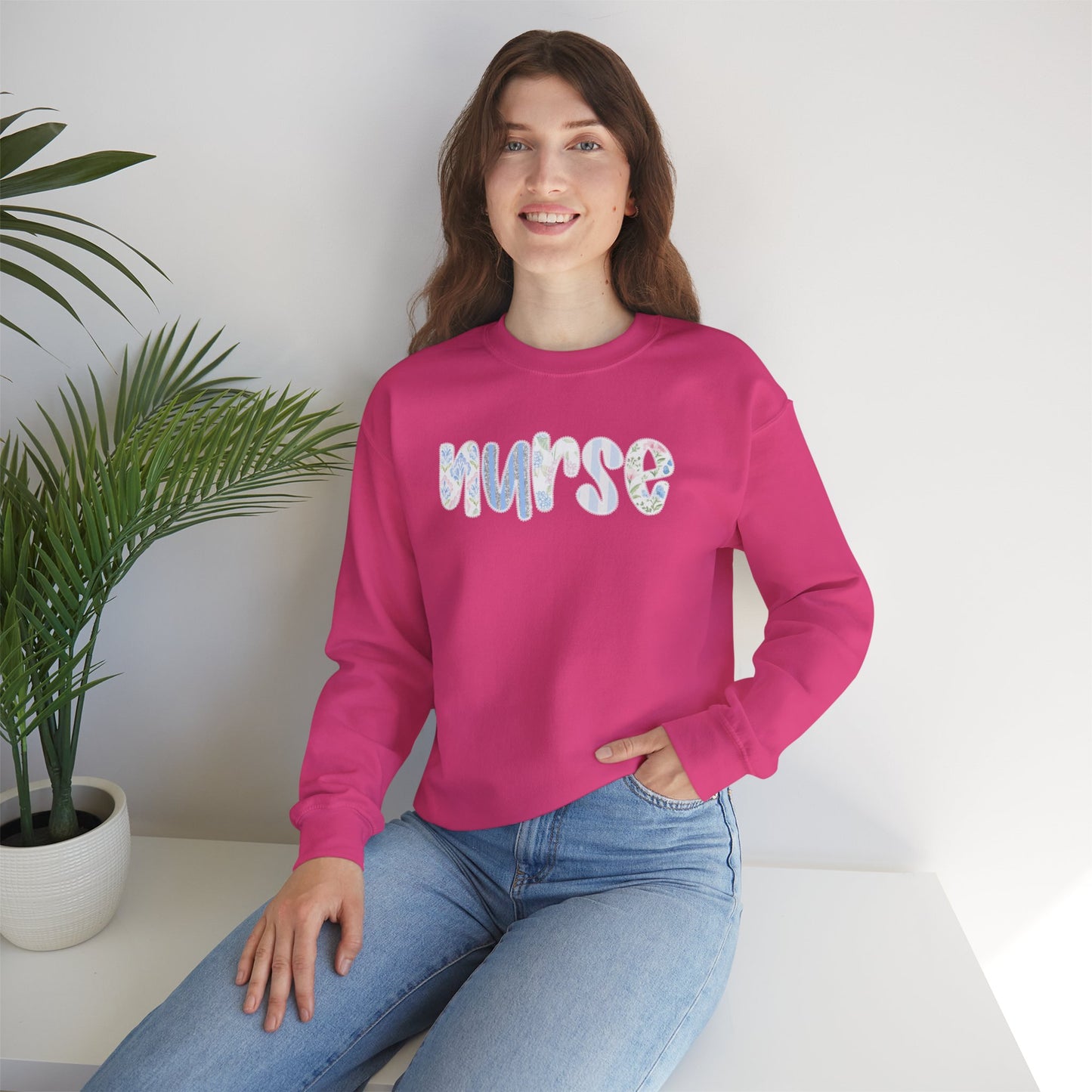 Nurse Unisex Heavy Blend™ Crewneck Sweatshirt