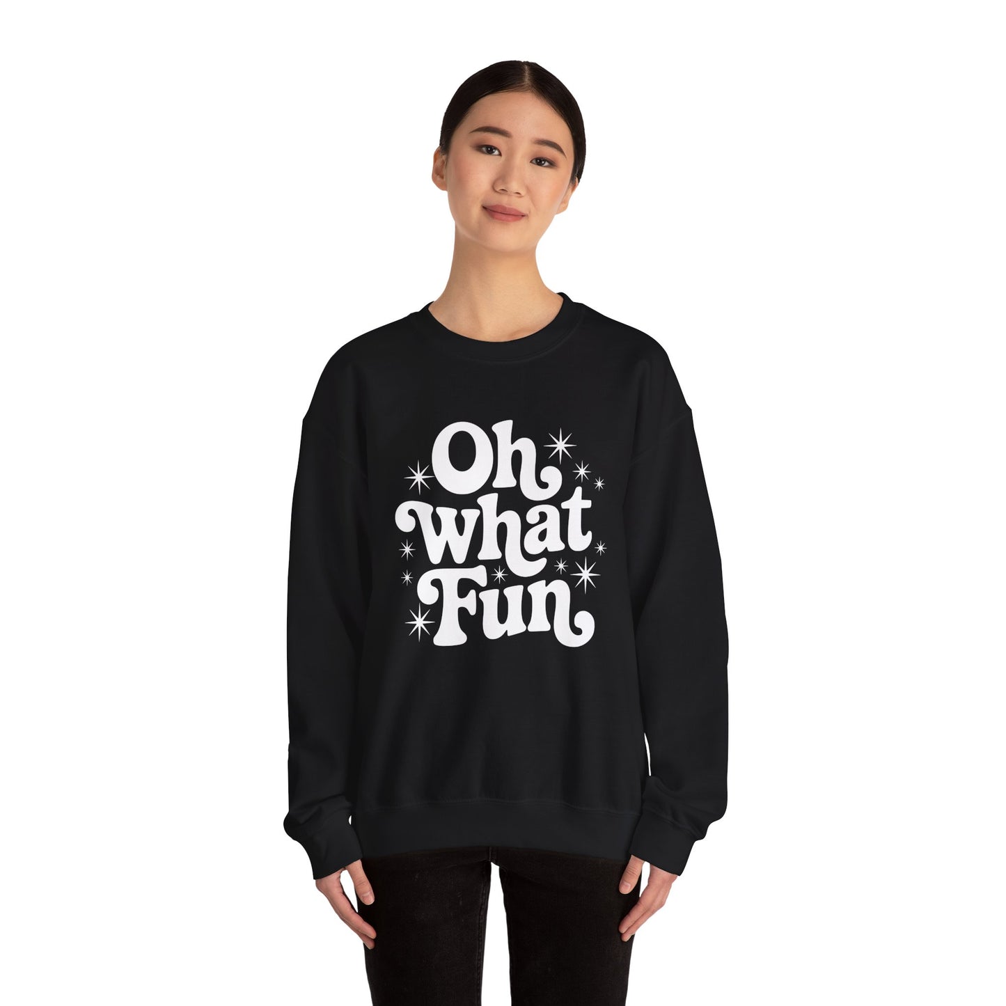 Oh What Fun Christmas Crewneck Sweatshirt
