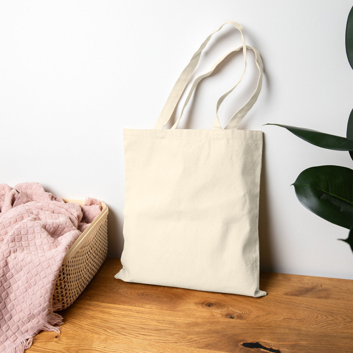 Autumn Goose Canvas Tote Bag — Fall Pumpkin & Floral Market Bag