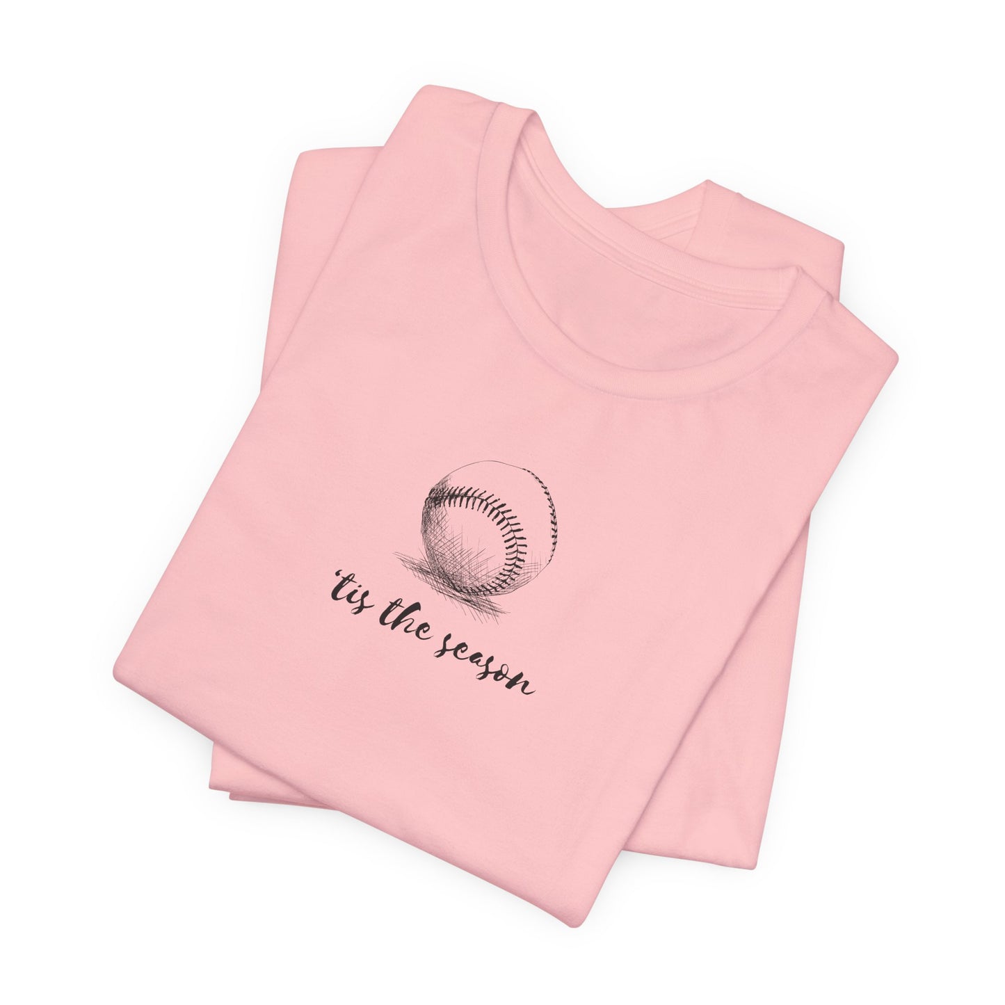 T-Shirt — 'Tis the Season' Minimal Baseball Tee