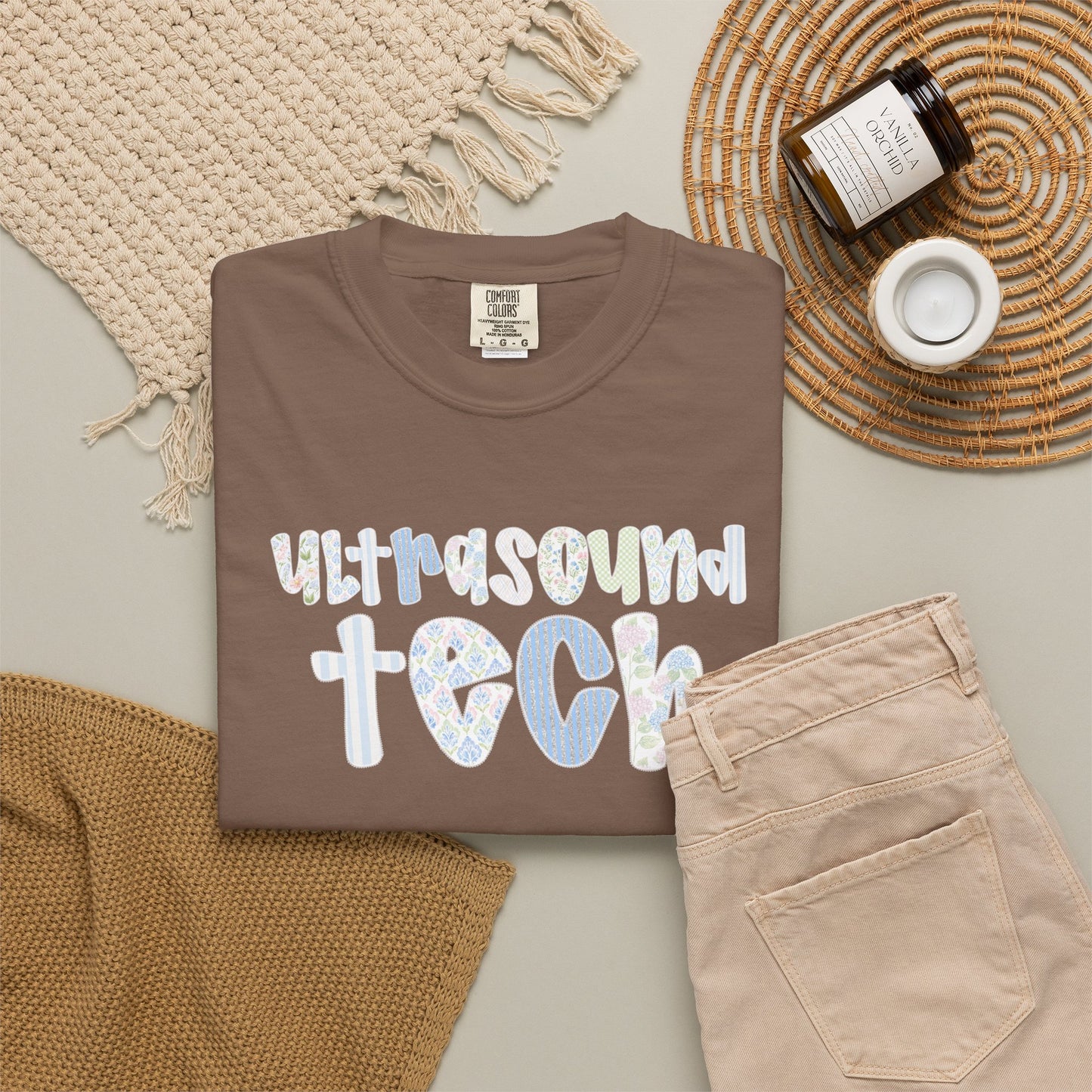 Ultrasound Tech T-Shirt — Cute Pastel Medical Sonographer Tee