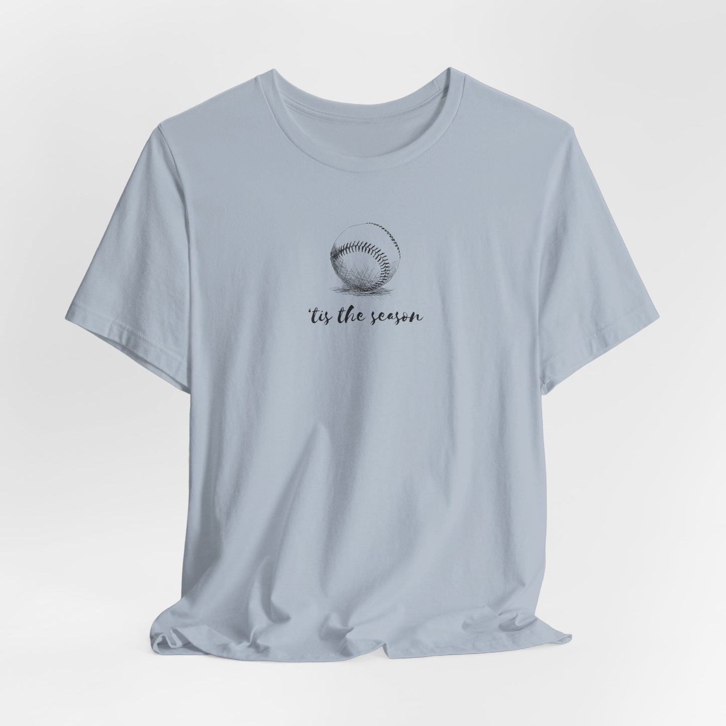 T-Shirt — 'Tis the Season' Minimal Baseball Tee