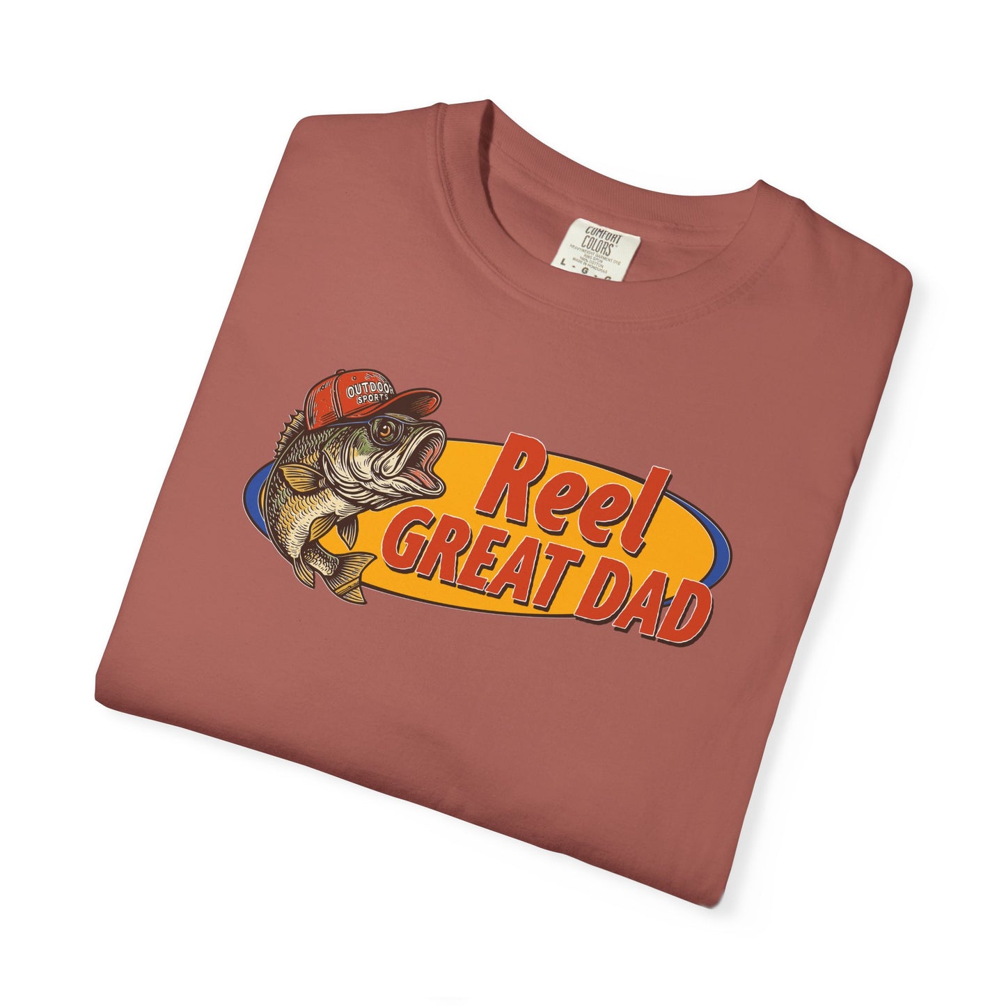 Reel Great Dad T-Shirt – Fishing Dad Graphic Tee