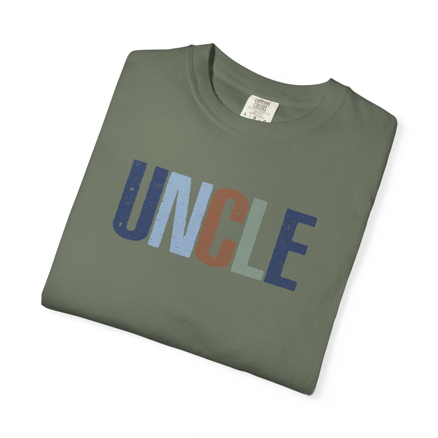 Uncle Graphic T-Shirt — Vintage Americana Lettering Tee for Dads & Family Gifts