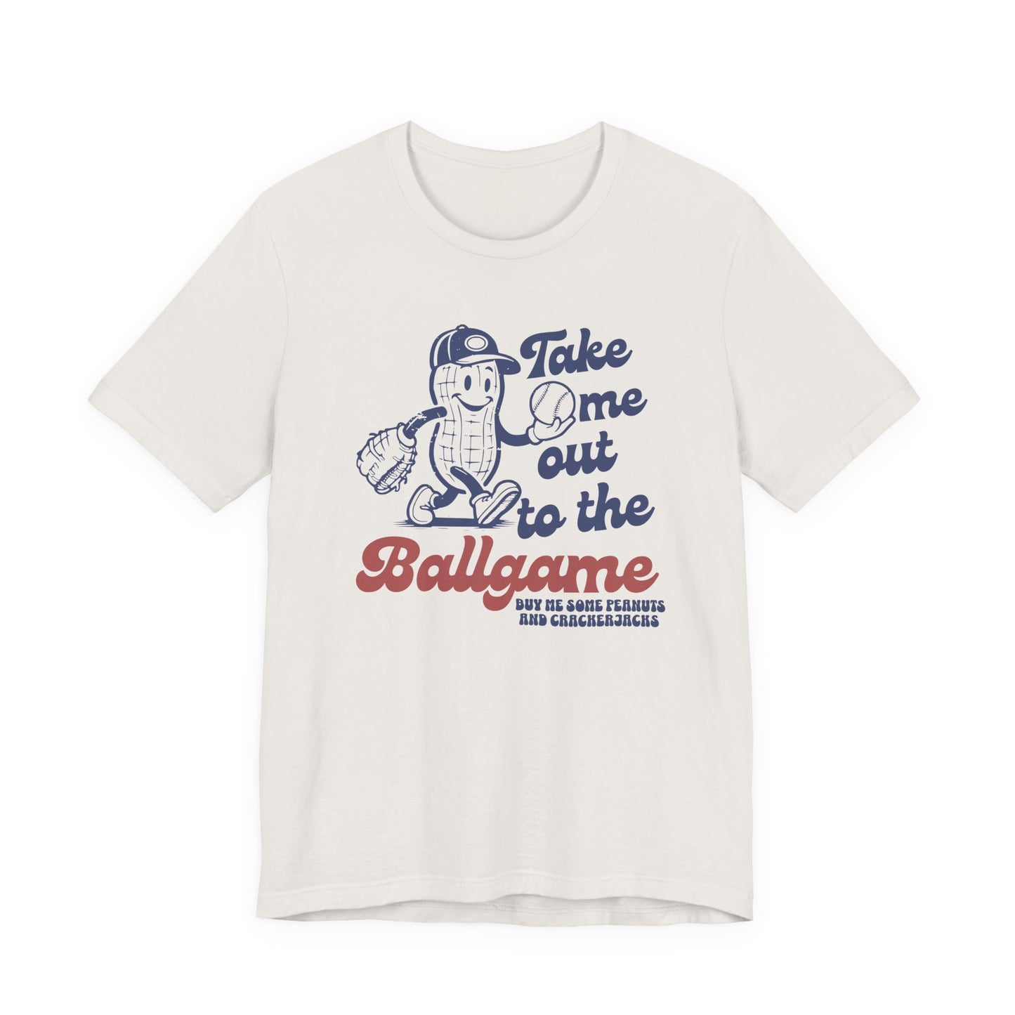 Baseball Tee — "Take Me Out to the Ballgame" Vintage Mascot T-Shirt
