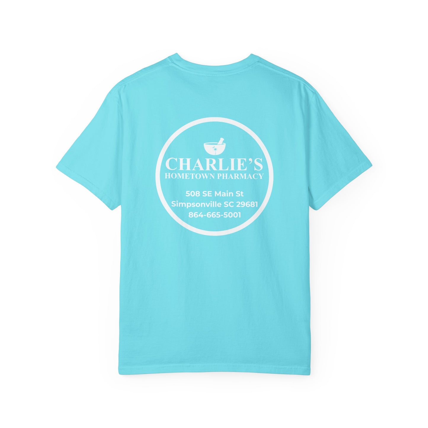 Pharmacy Logo T-Shirt — Charlie’s Hometown Pharmacy Logo Tee