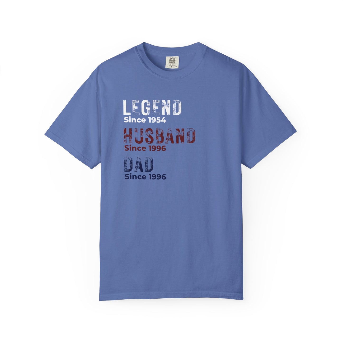 CUSTOM Legend, Husband, Dad T-Shirt — Vintage Tribute Tee