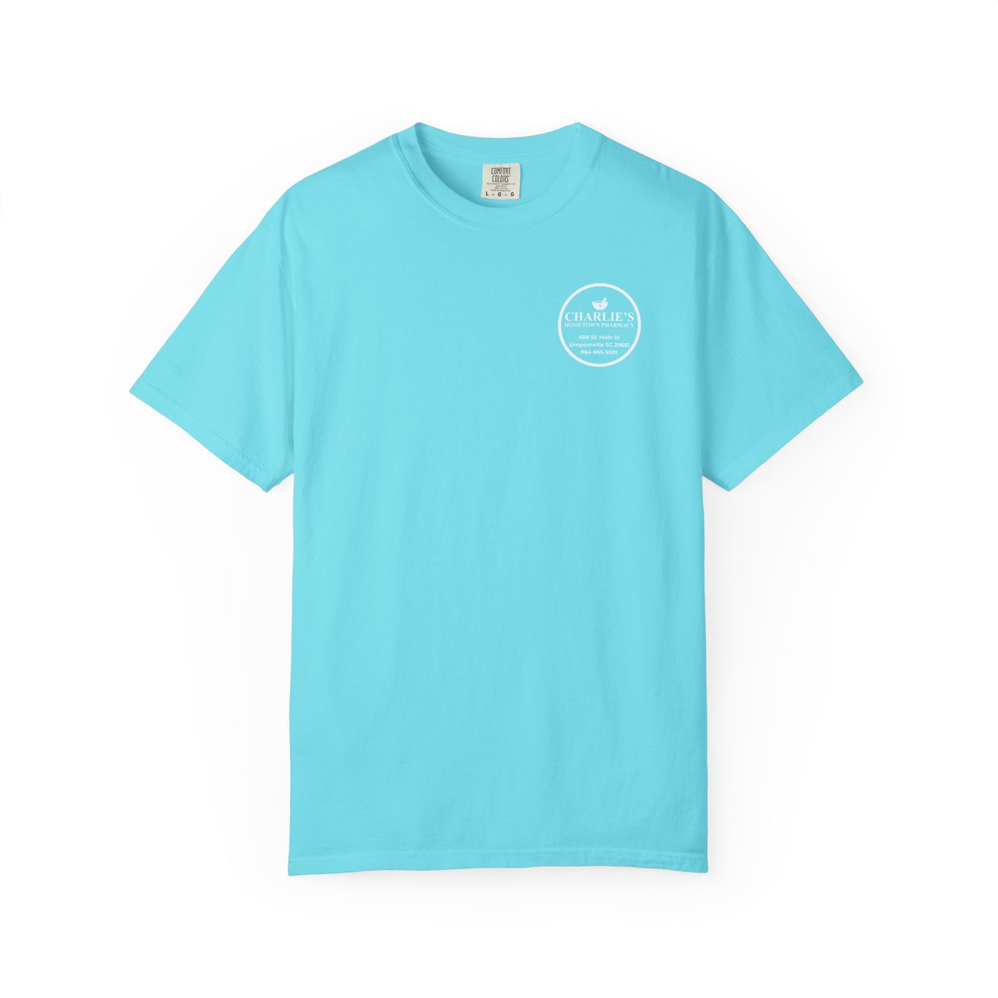 Pharmacy Logo T-Shirt — Charlie’s Hometown Pharmacy Logo Tee