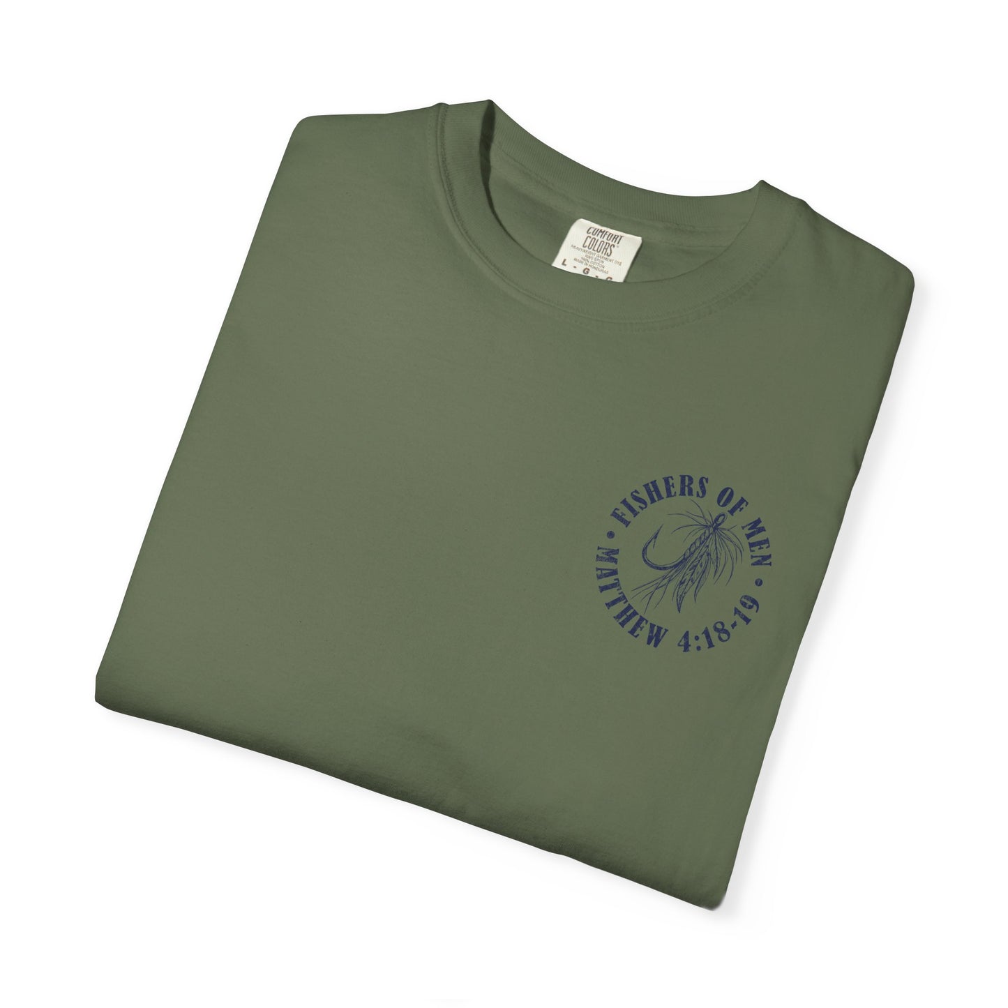Fishers of Men T-Shirt — Christian Fishing Graphic Tee (Matthew 4:18-19)